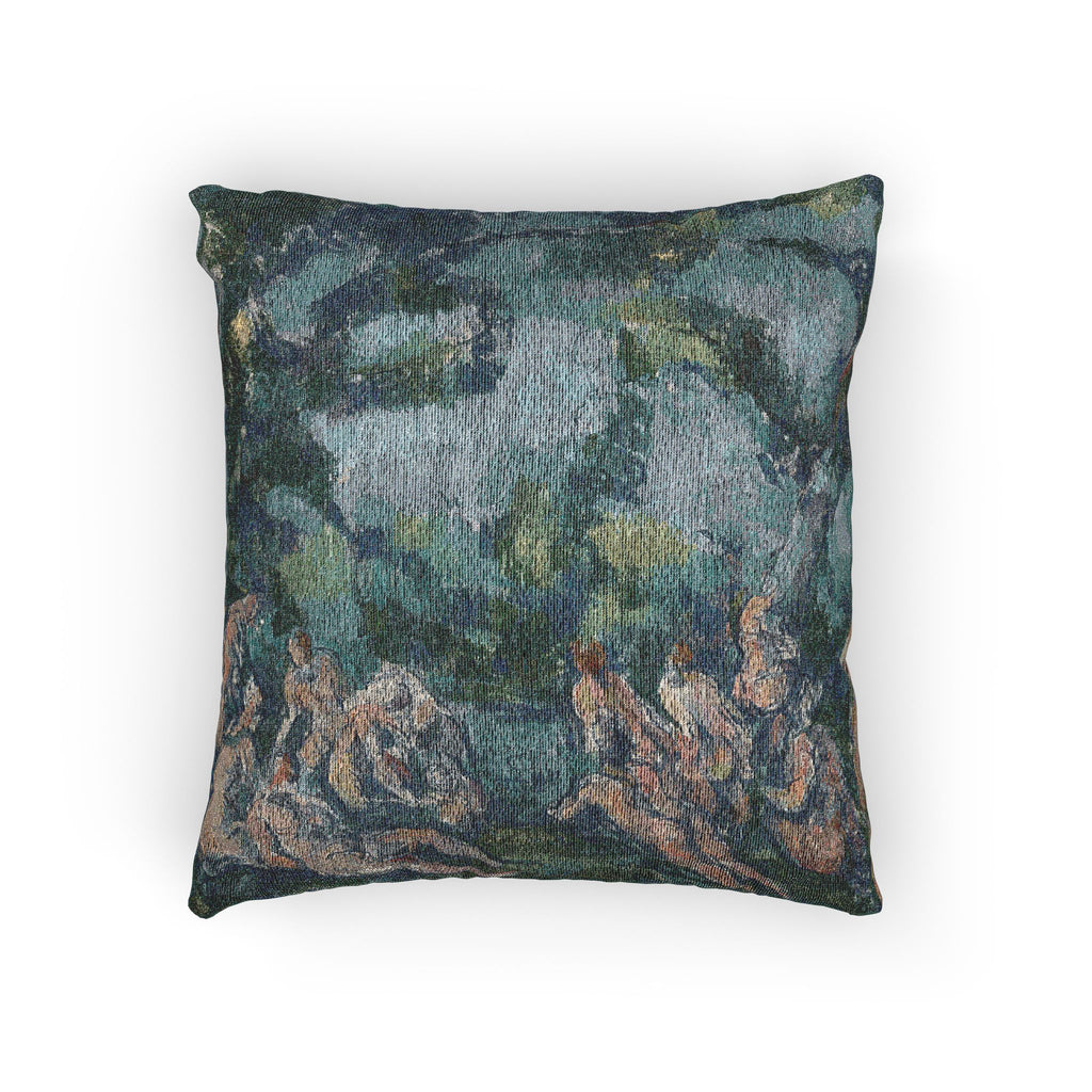 Paul Cezanne - The Bathers | Woven Pillow