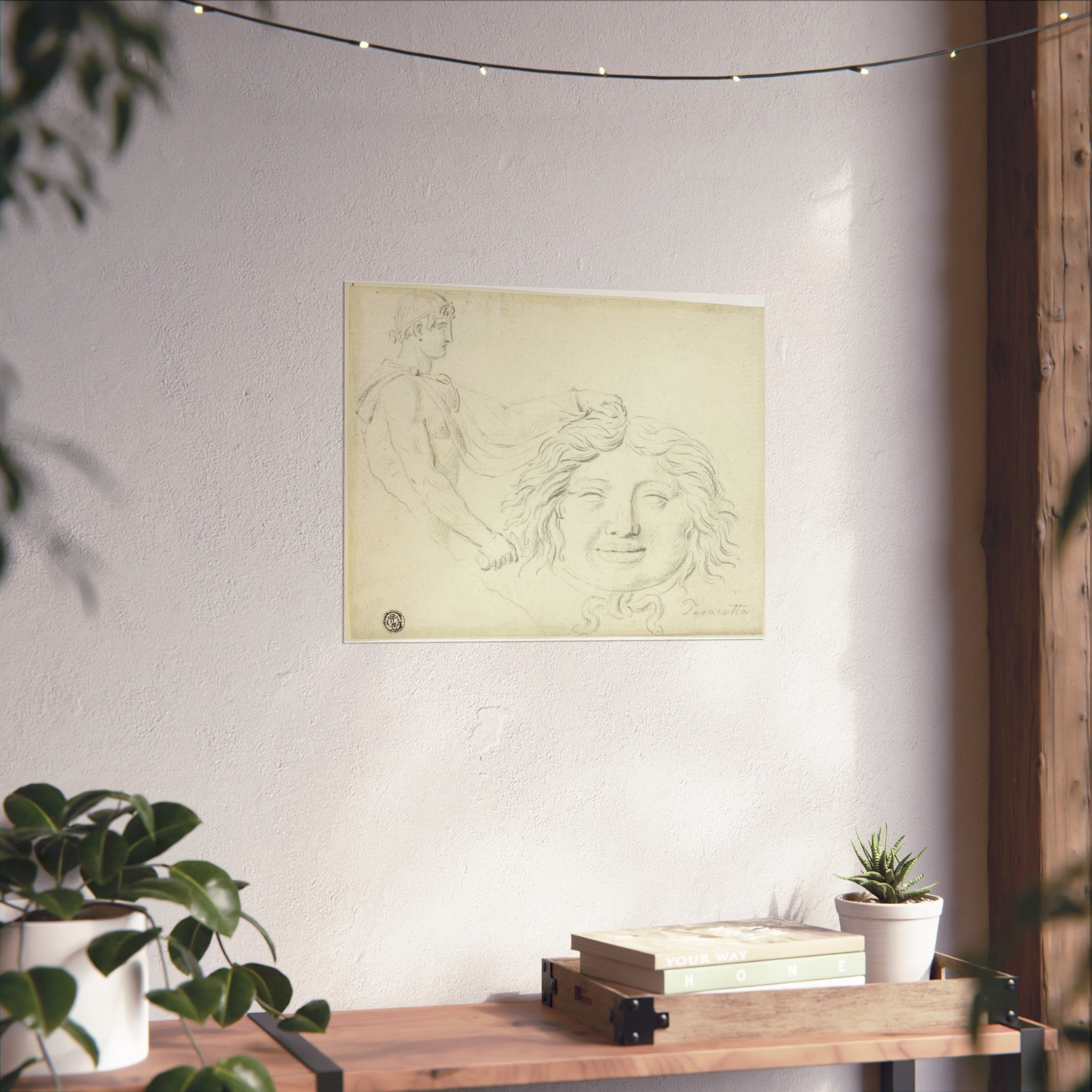Style of Jacques Louis David - Perseus and the Gorgon's Head | Fine Art Poster
