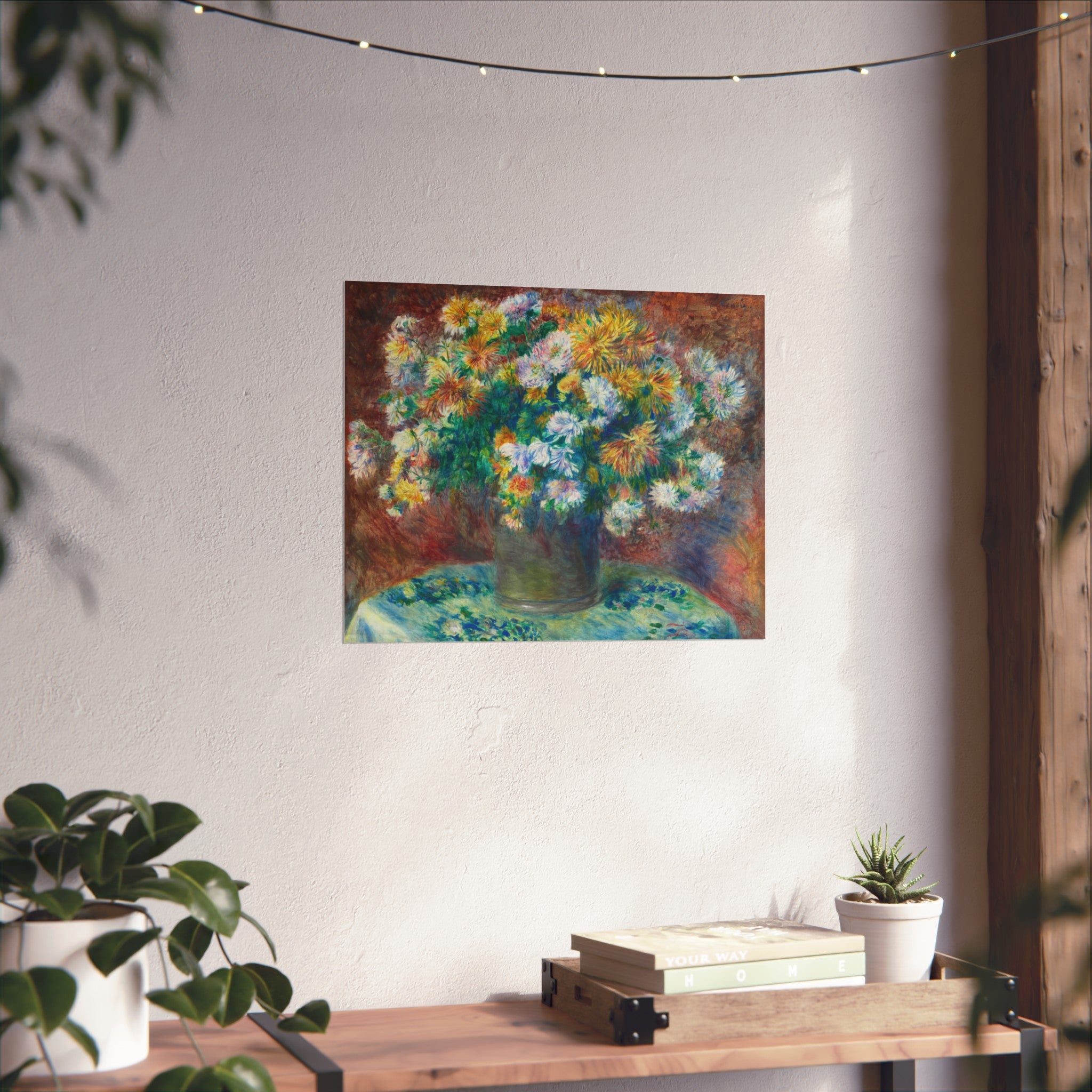 Pierre-Auguste Renoir - Chrysanthemums | Fine Art Poster