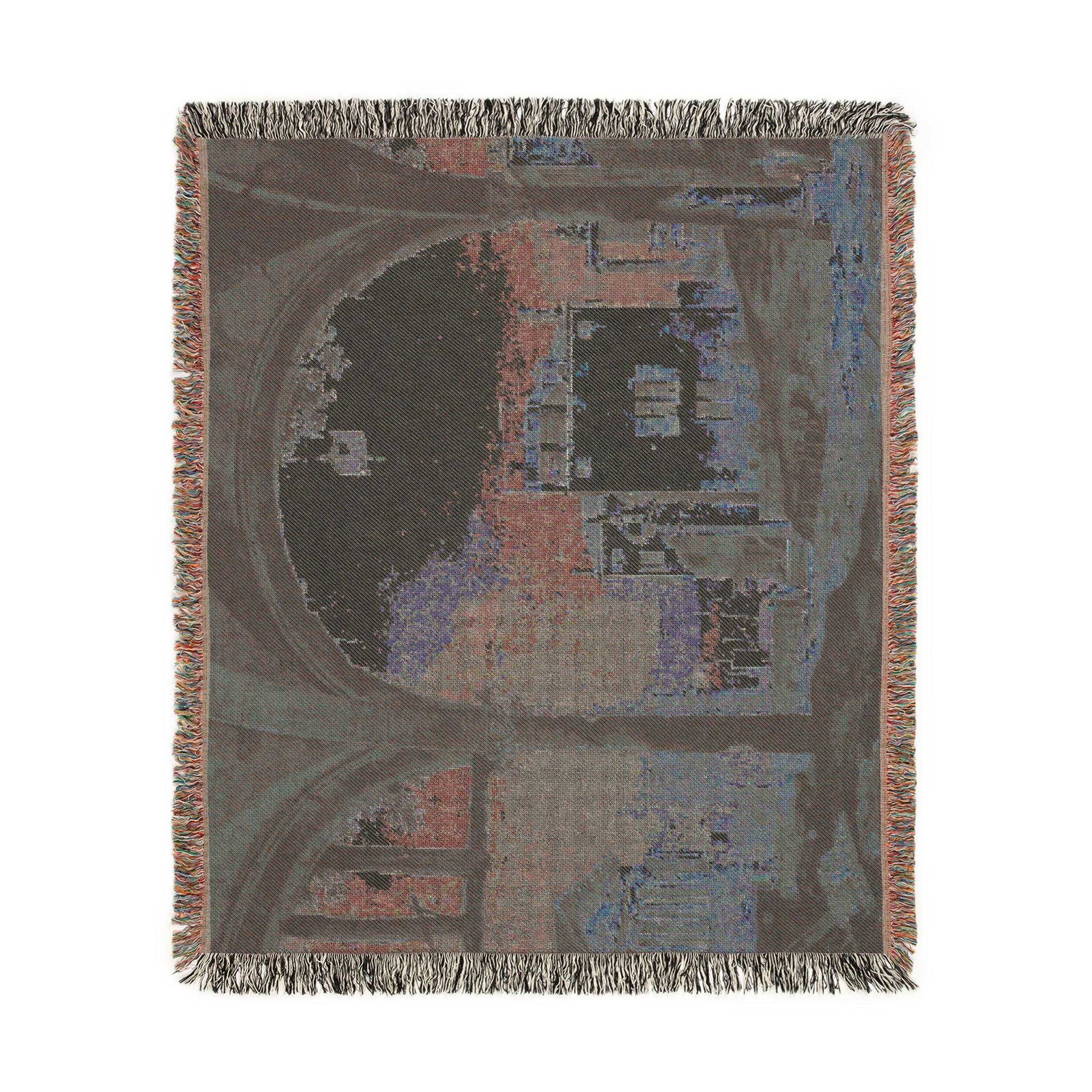 Follower of Canaletto - Portico with a Lantern | Woven Tapestry Blanket