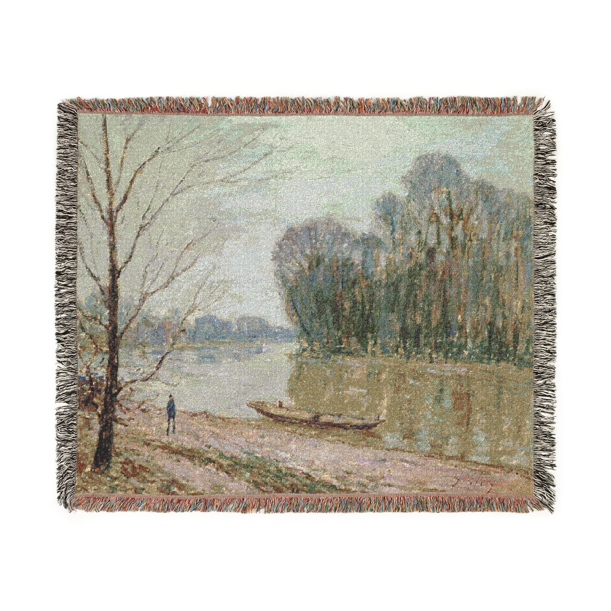 The Loire Alfred Sisley Tapestry Blanket