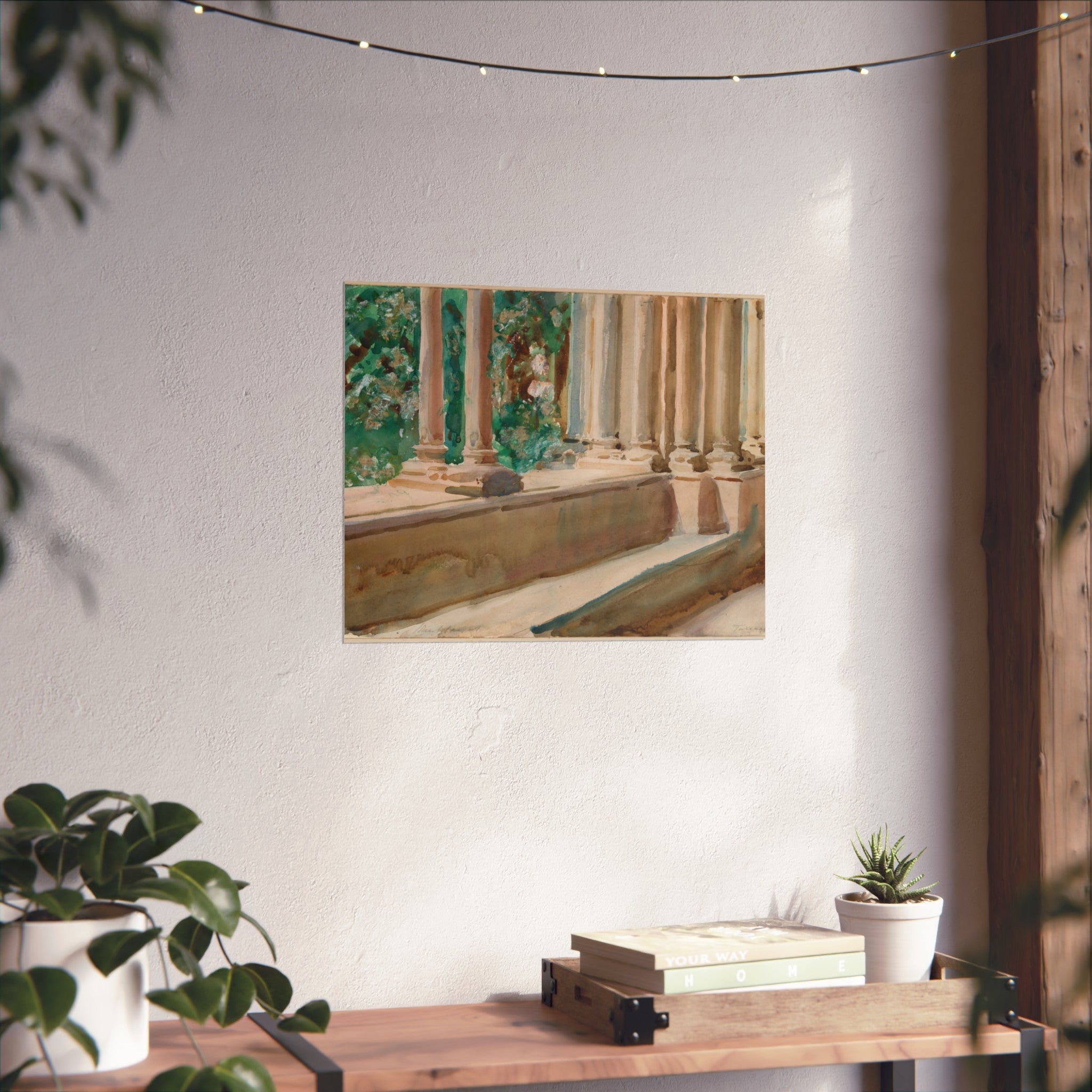 John Singer Sargent - Tarragona Terrace and Garden | Fine Art Poster