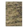 Jacob van Ruisdael - Landscape with Figure Resting Under Tree by Stream | Area Rug