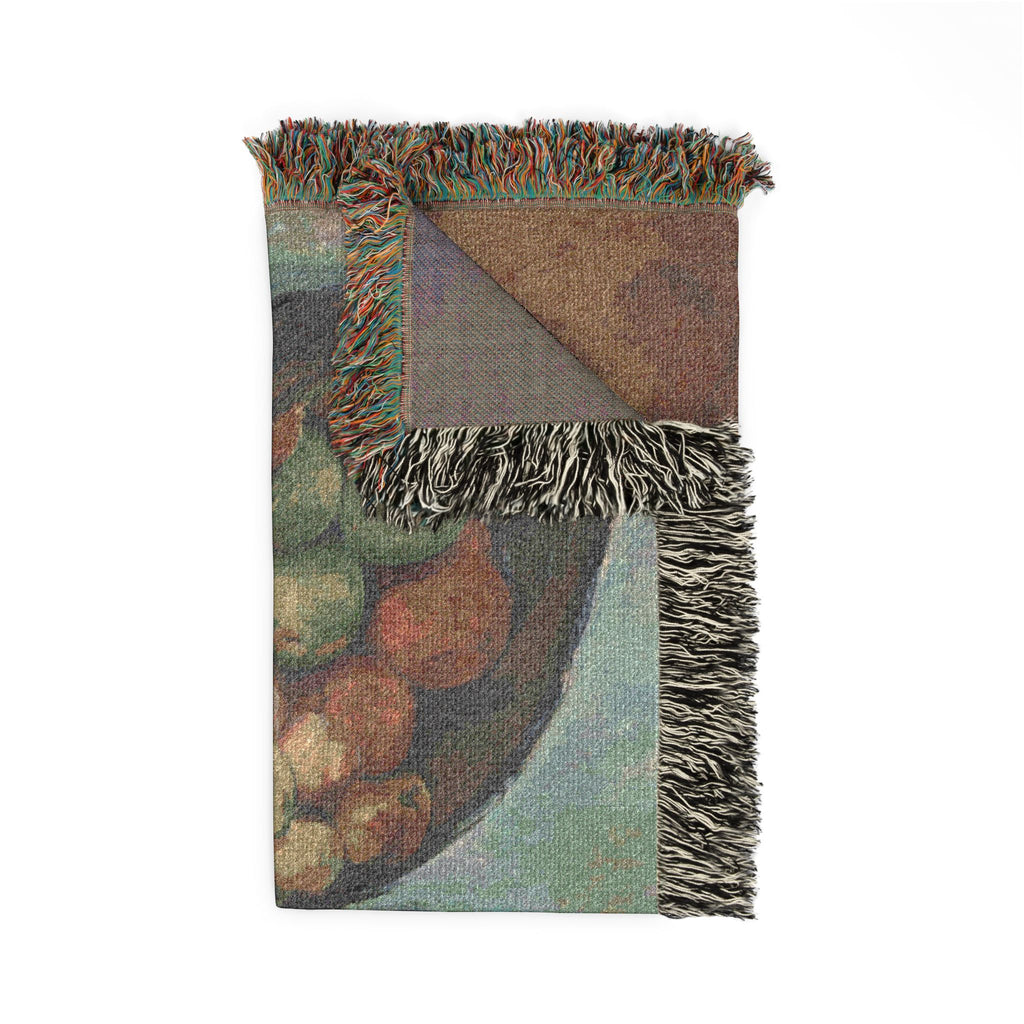 Paul Cezanne - The Basket of Apples | Woven Tapestry Blanket