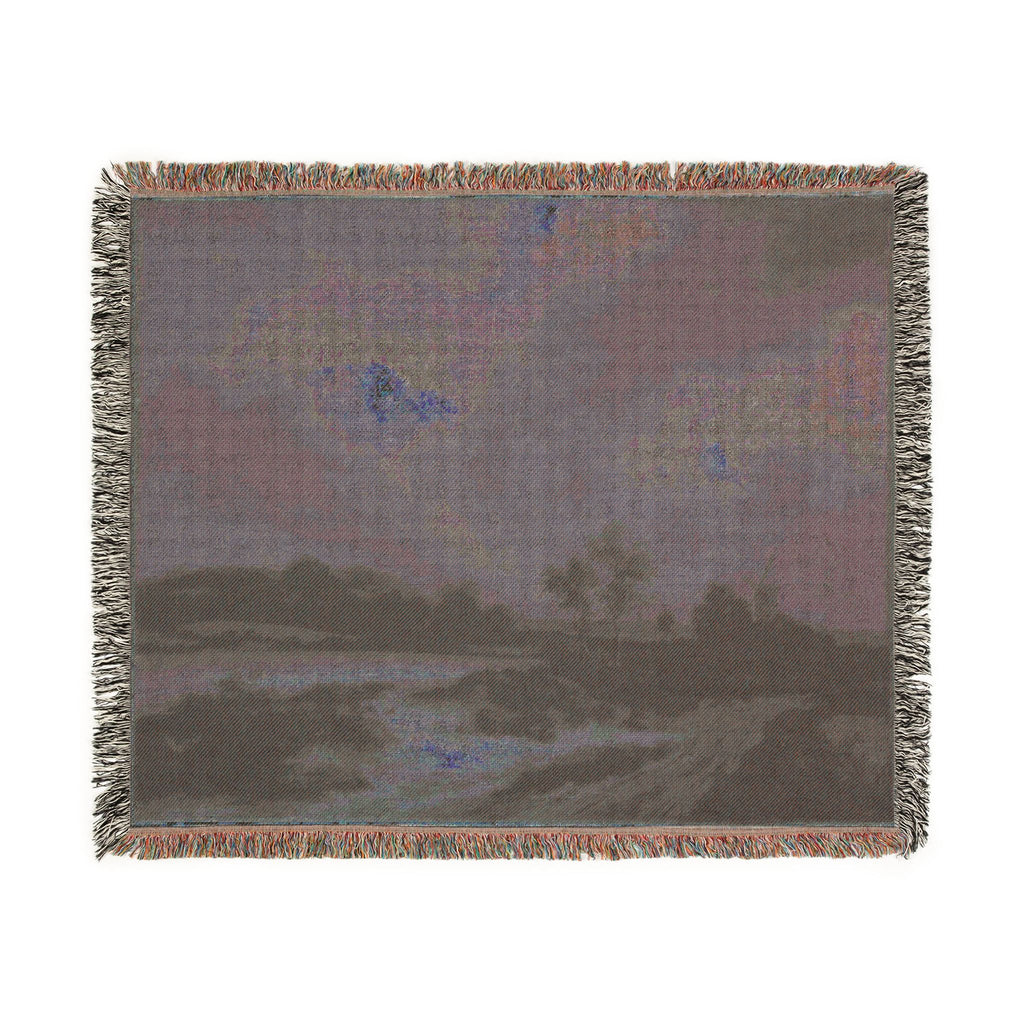 Jacob van Ruisdael - Grainfields | Woven Tapestry Blanket