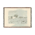 Canaletto - S. Giustina in prà della Vale, from Vedute | Woven Tapestry Blanket