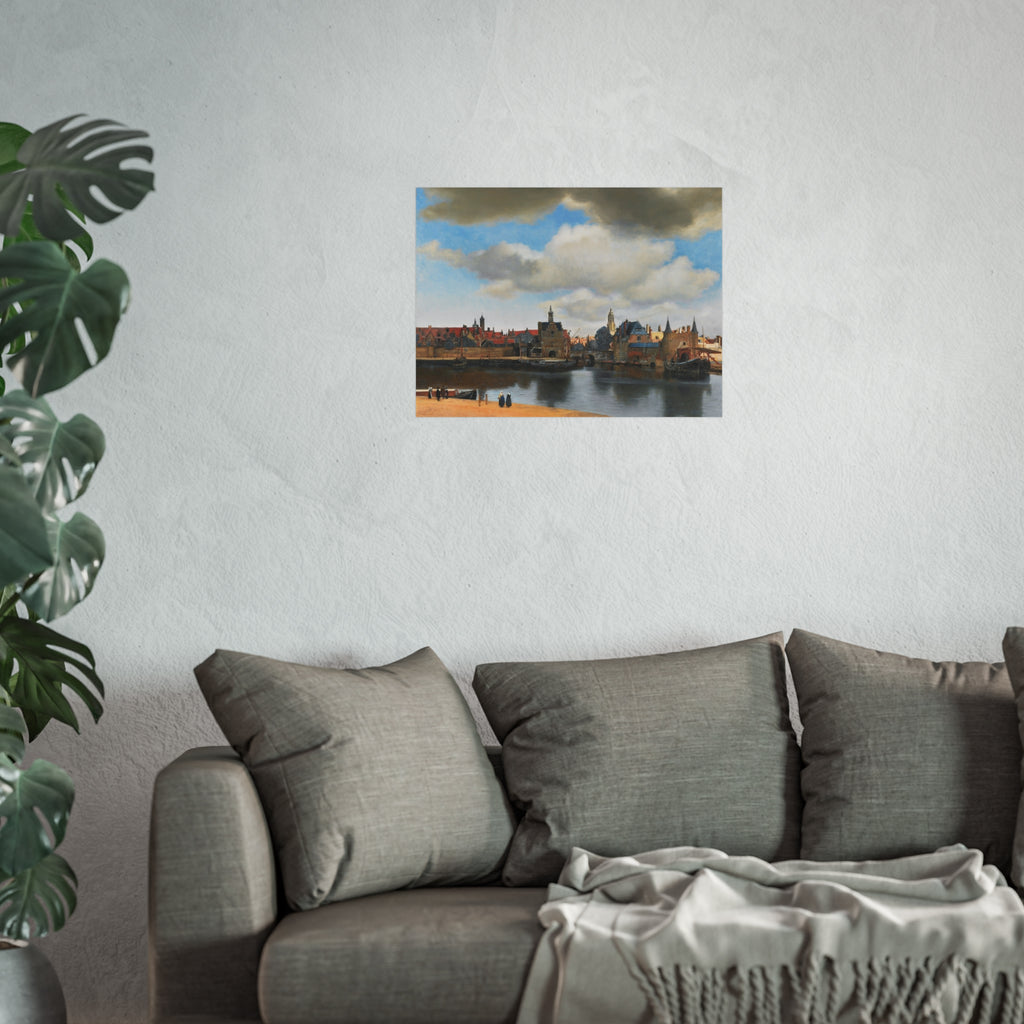 View of Delft, by Johannes Vermeer | Fine Art Poster
