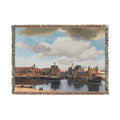 View of Delft, by Johannes Vermeer | Woven Tapestry Blanket