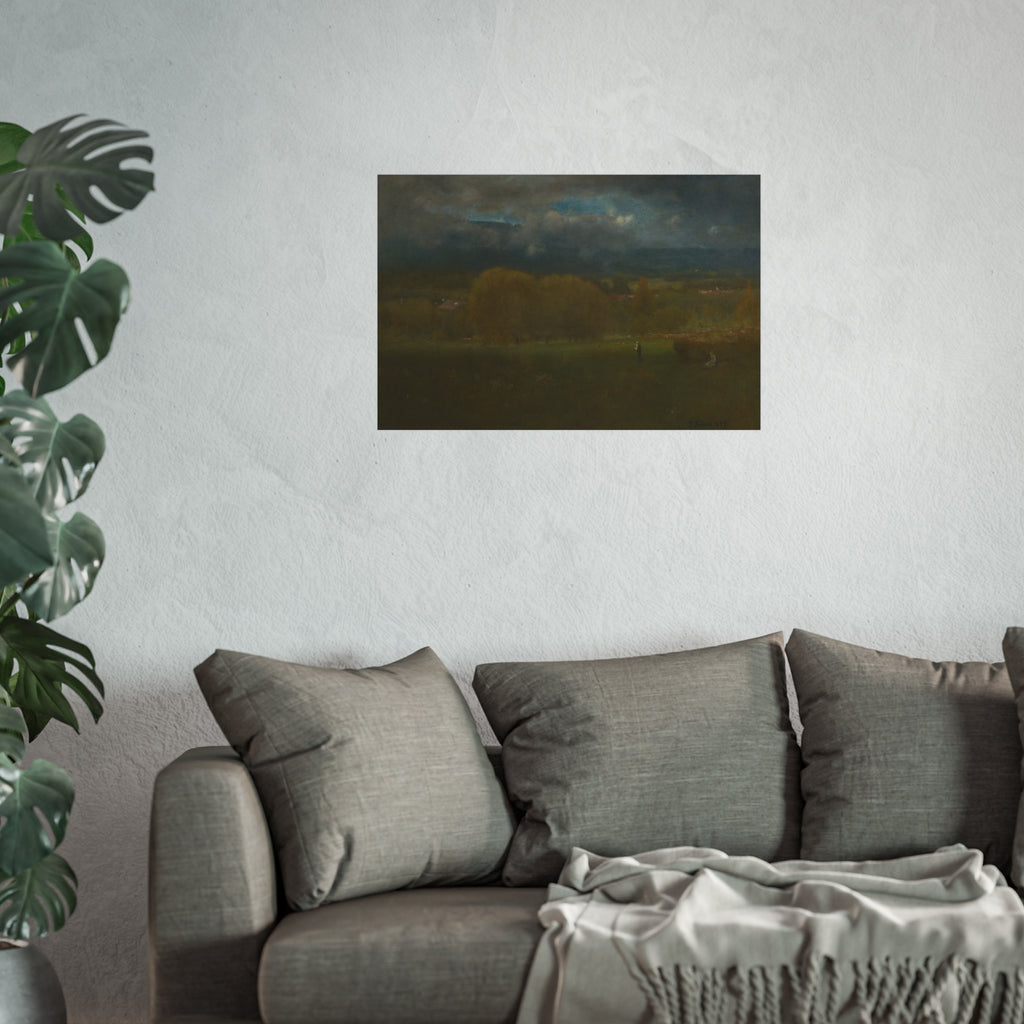 George Inness - Sunlit Valley | Fine Art Poster