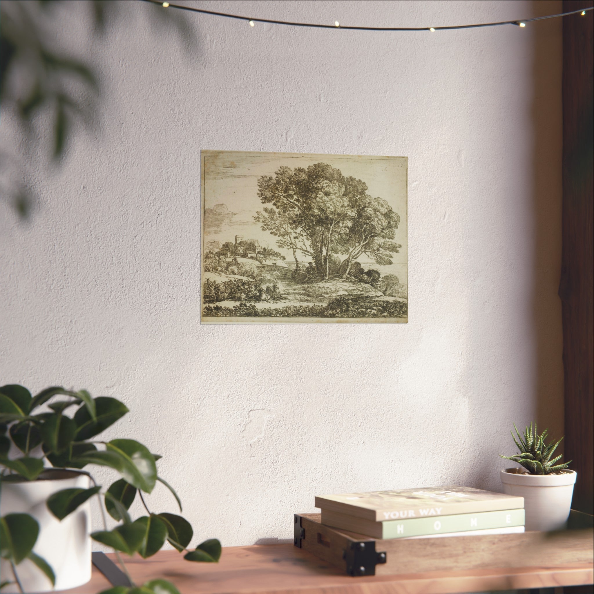 Claude Lorrain - The Goatherd | Fine Art Poster