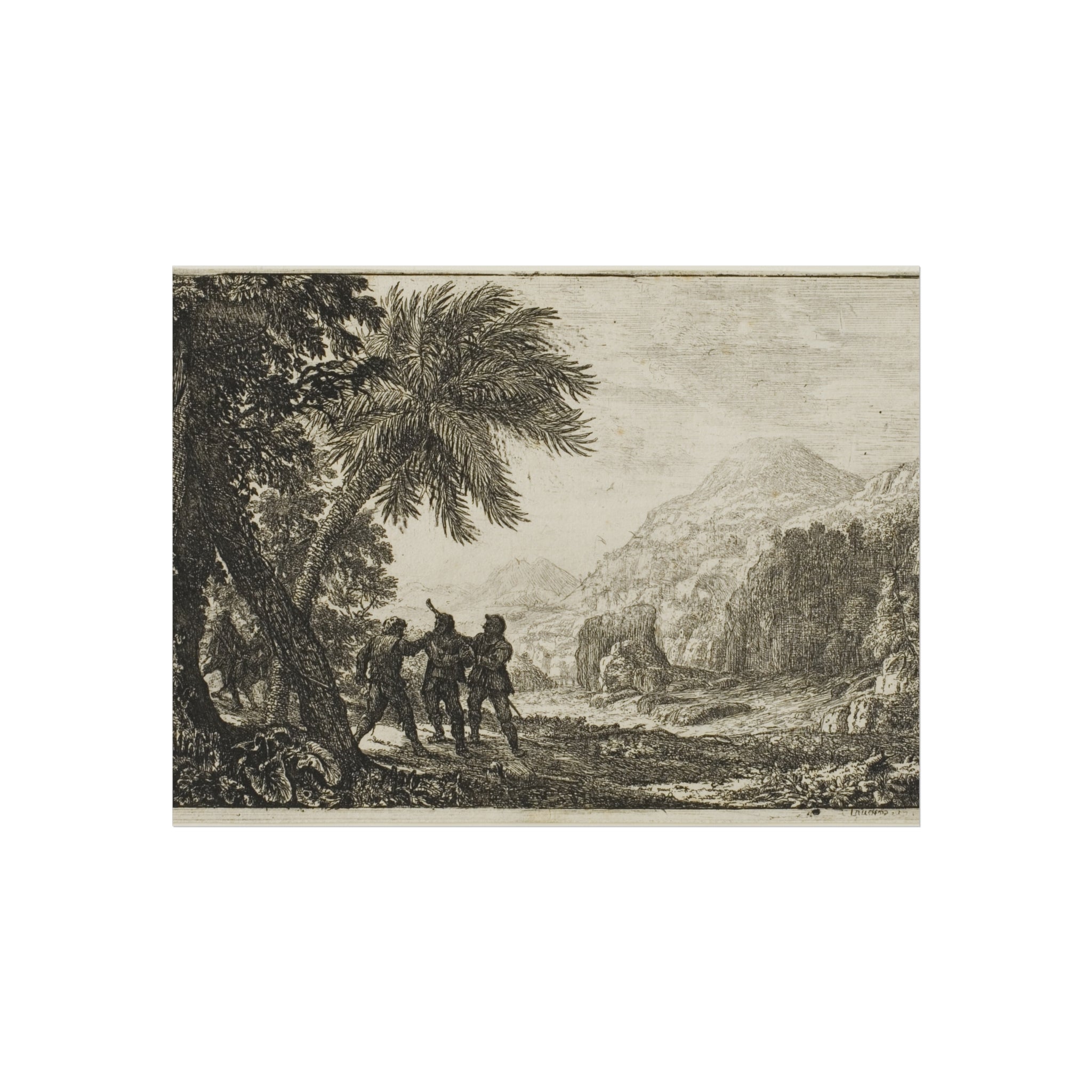 Claude Lorrain - Scene of Brigands | Fine Art Poster