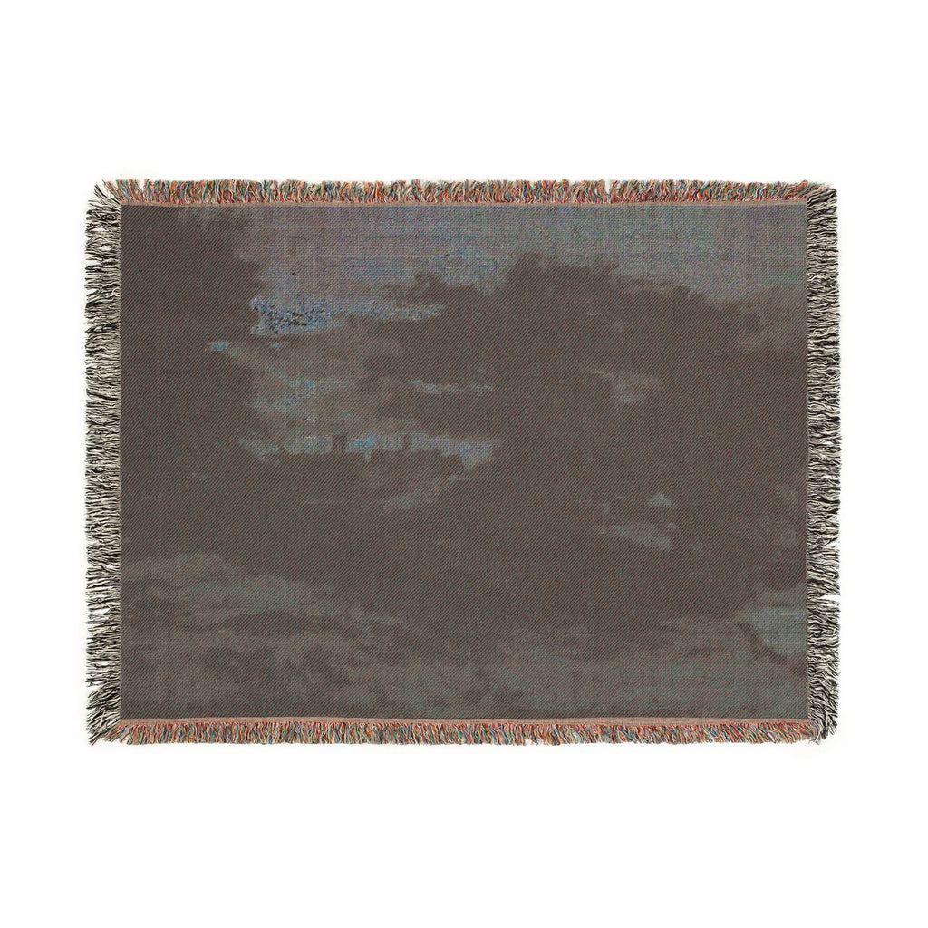 John Constable - Landscape with Cottages | Woven Tapestry Blanket