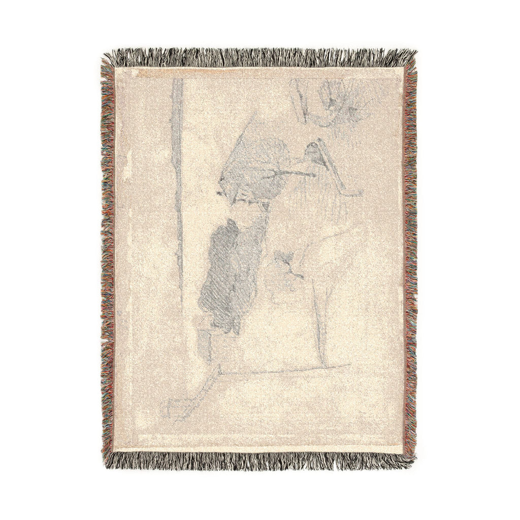 Paul Cezanne - L'Estaque | Woven Tapestry Blanket