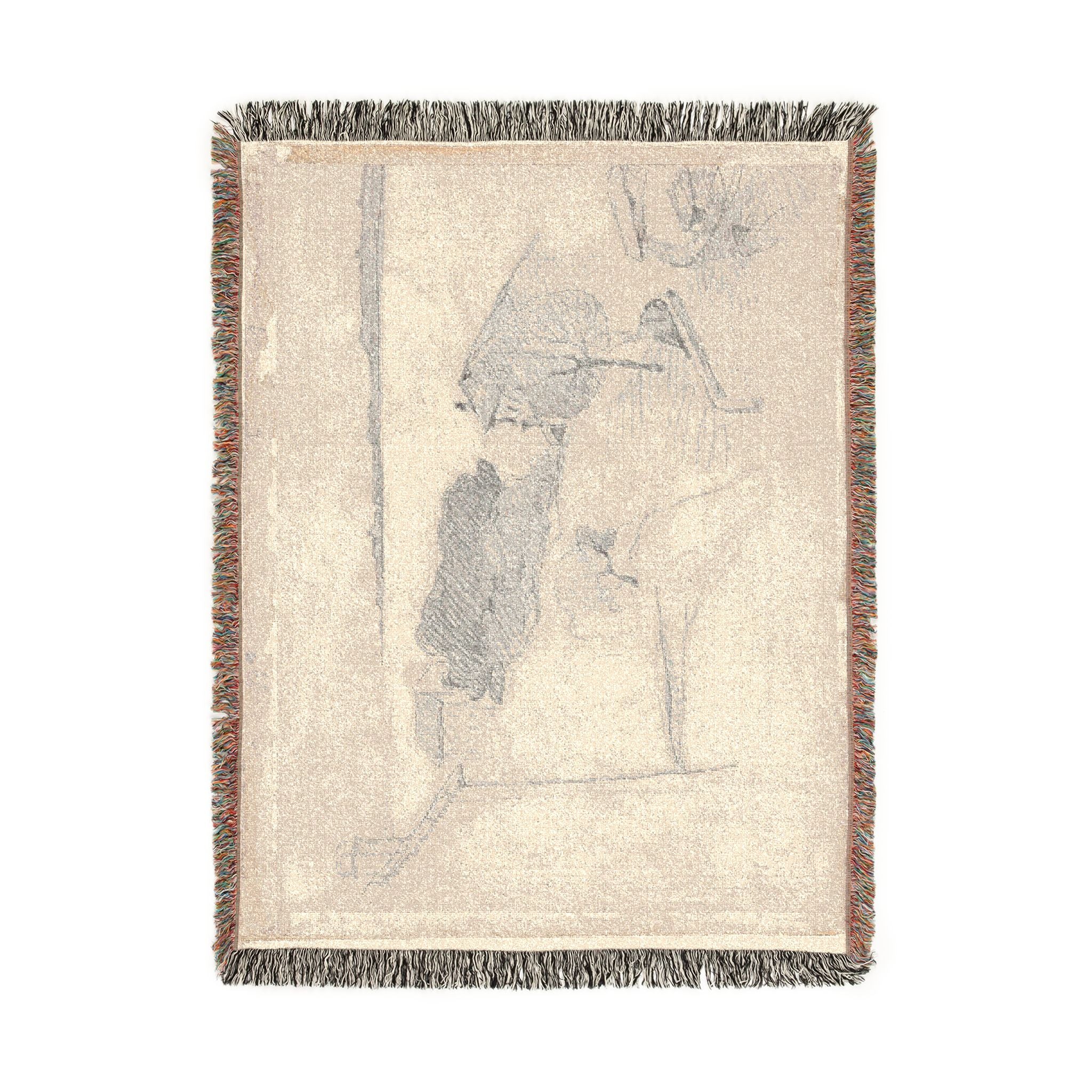 Paul Cezanne - L'Estaque | Woven Tapestry Blanket