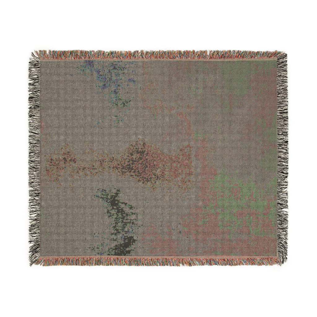 Claude Monet - Branch of the Seine near Giverny (Mist) | Woven Tapestry Blanket