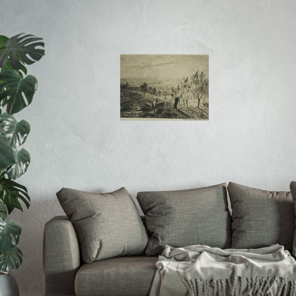 Charles François Daubigny - Sunrise | Fine Art Poster