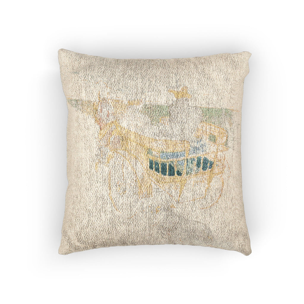 Henri de Toulouse-Lautrec - A Drive in the Country | Woven Pillow