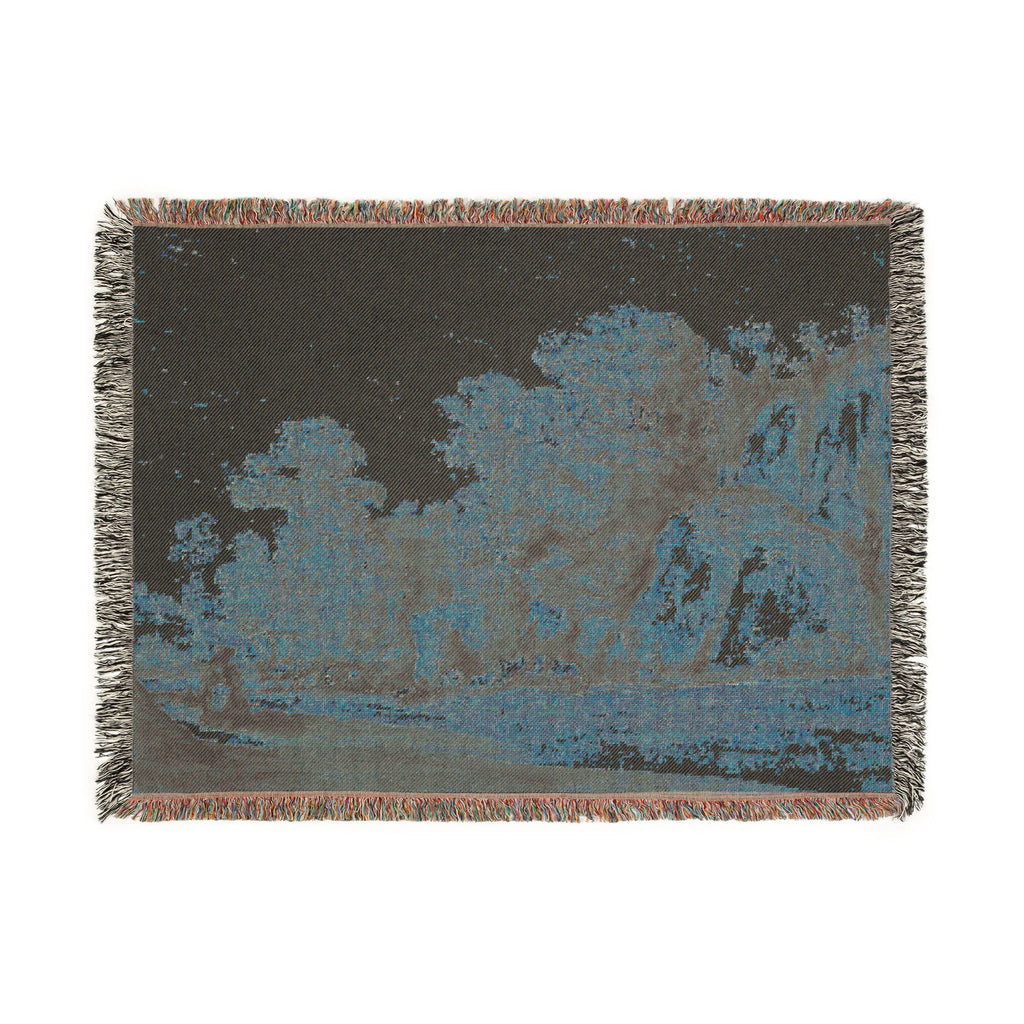 Claude Lorrain - A Rocky Hillside | Woven Tapestry Blanket