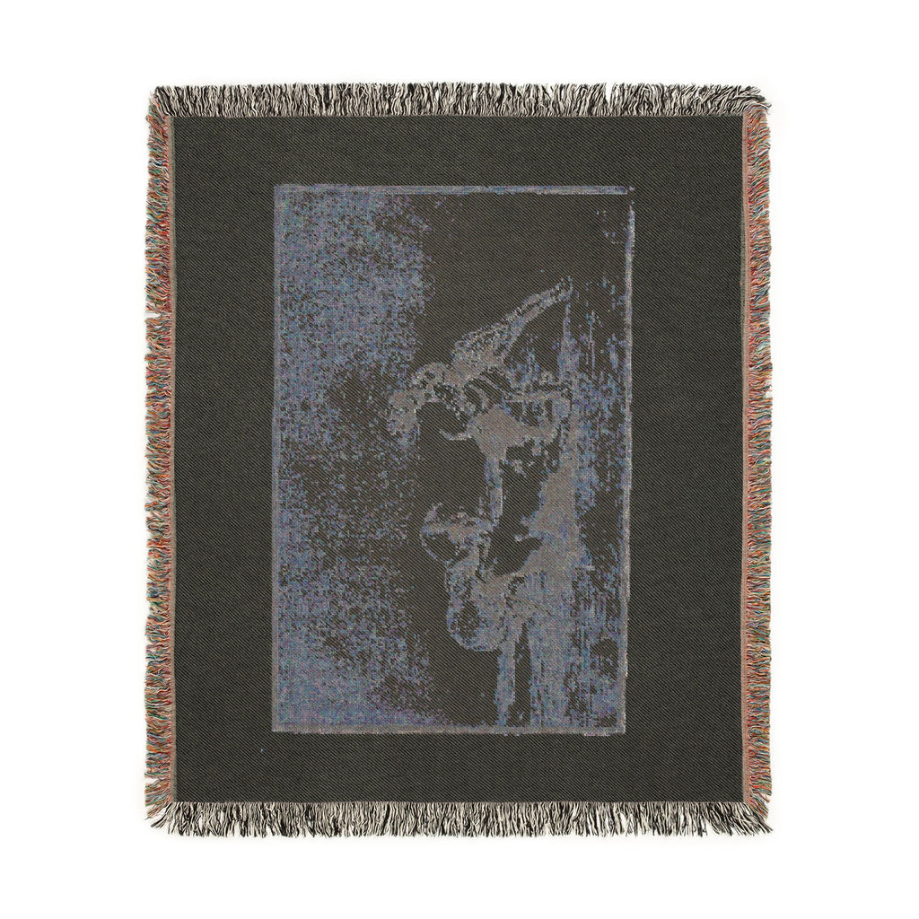 Francisco José de Goya y Lucientes - A Spanish knight kills the bull after having lost his horse, plate nine from The Ar | Woven Tapestry Blanket