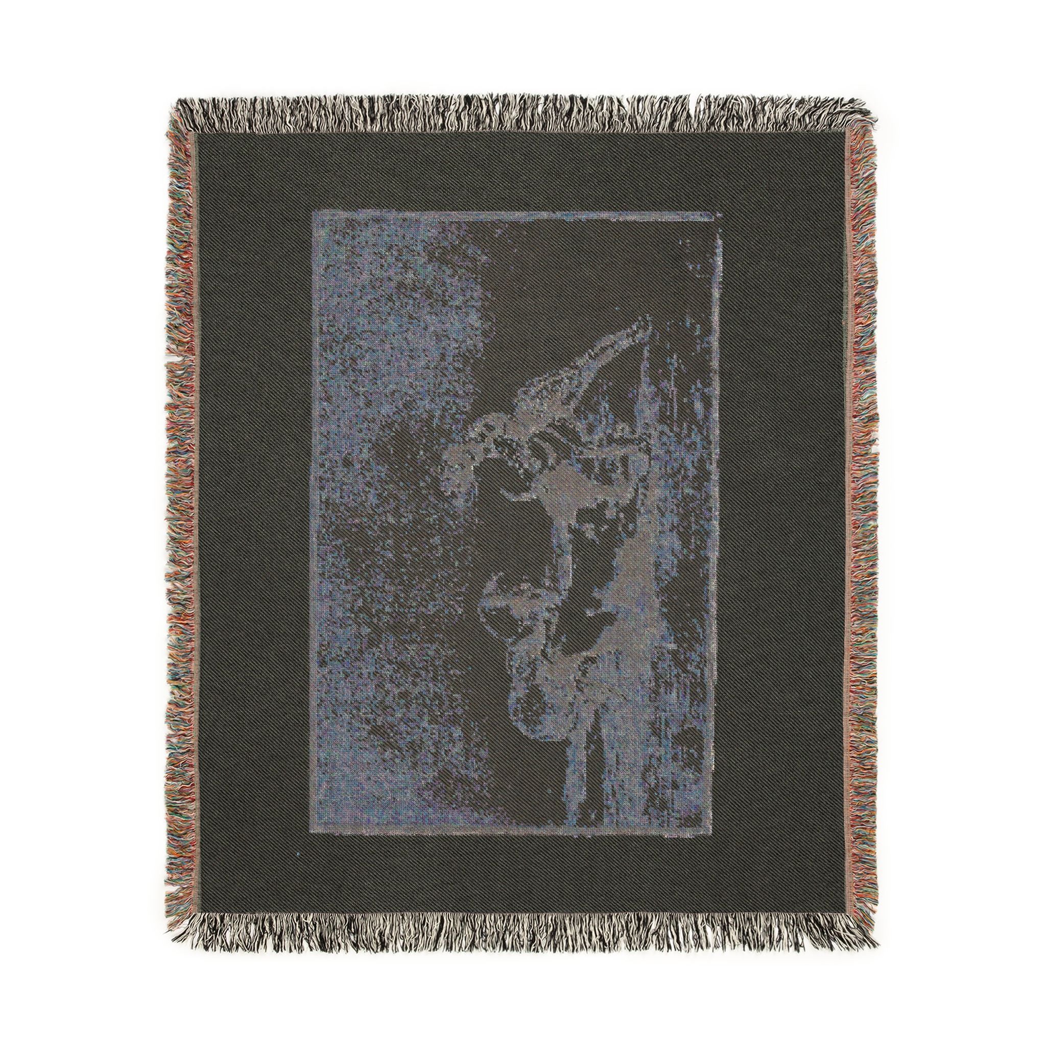 Francisco José de Goya y Lucientes - A Spanish knight kills the bull after having lost his horse, plate nine from The Ar | Woven Tapestry Blanket