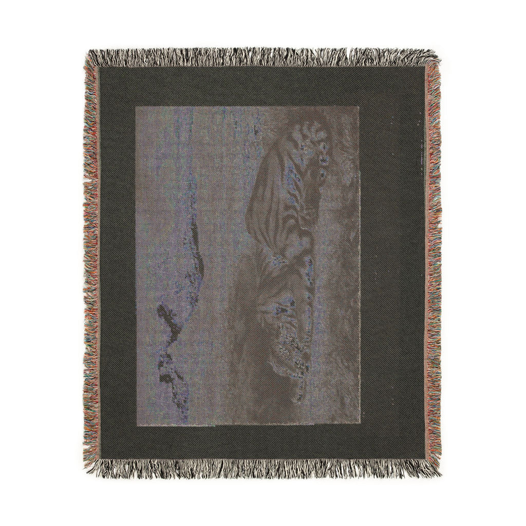 Eugène Delacroix - Bengal Tiger | Woven Tapestry Blanket