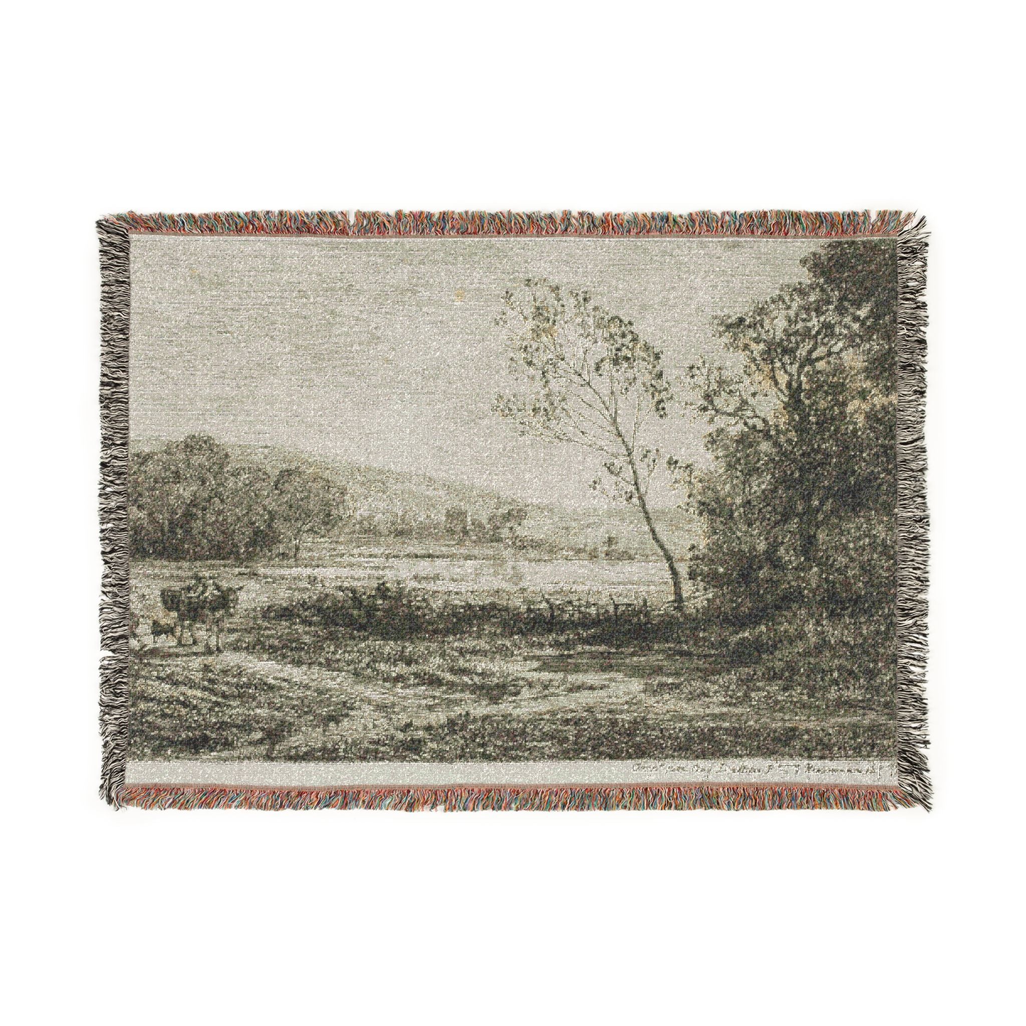 Charles François Daubigny - Autumn | Woven Tapestry Blanket