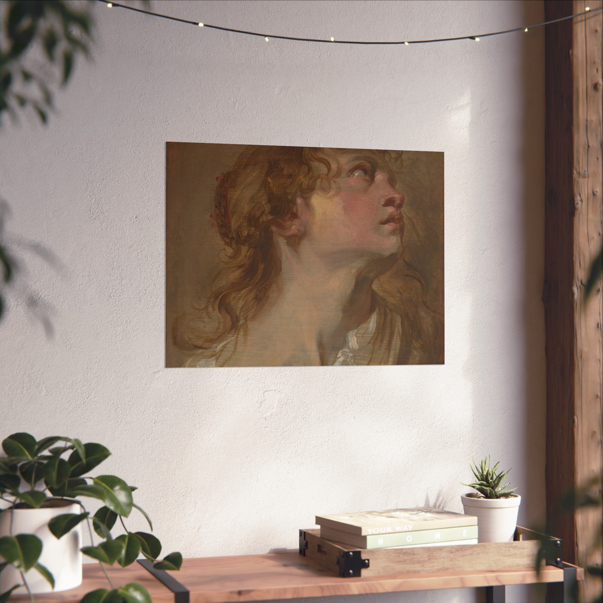 Anthony van Dyck - Head of a Girl | Fine Art Poster