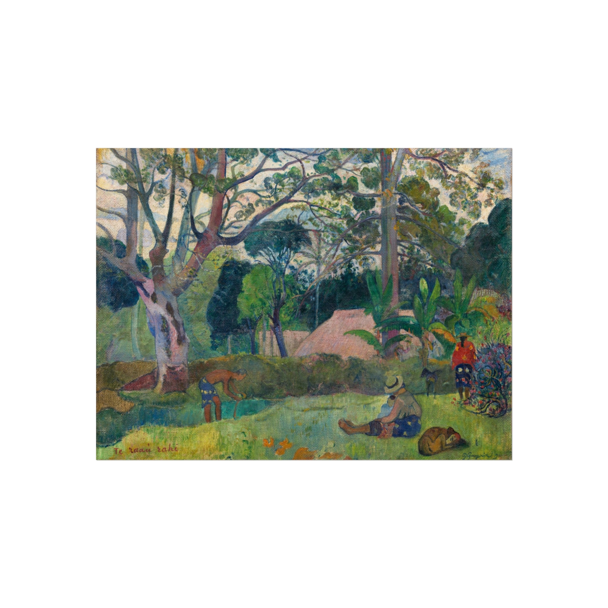 Paul Gauguin - Te raau rahi (The Big Tree) | Fine Art Poster
