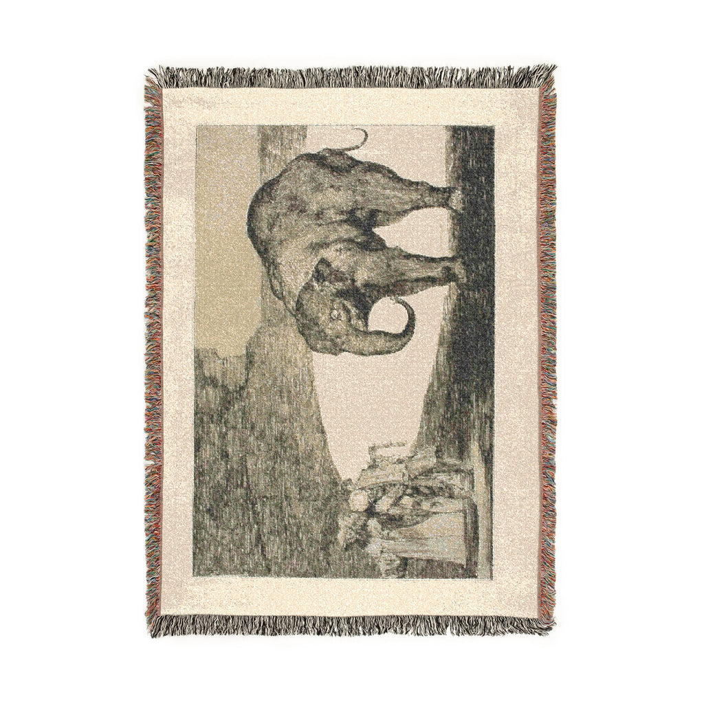 Francisco José de Goya y Lucientes - Animal Folly, from Disparates | Woven Tapestry Blanket