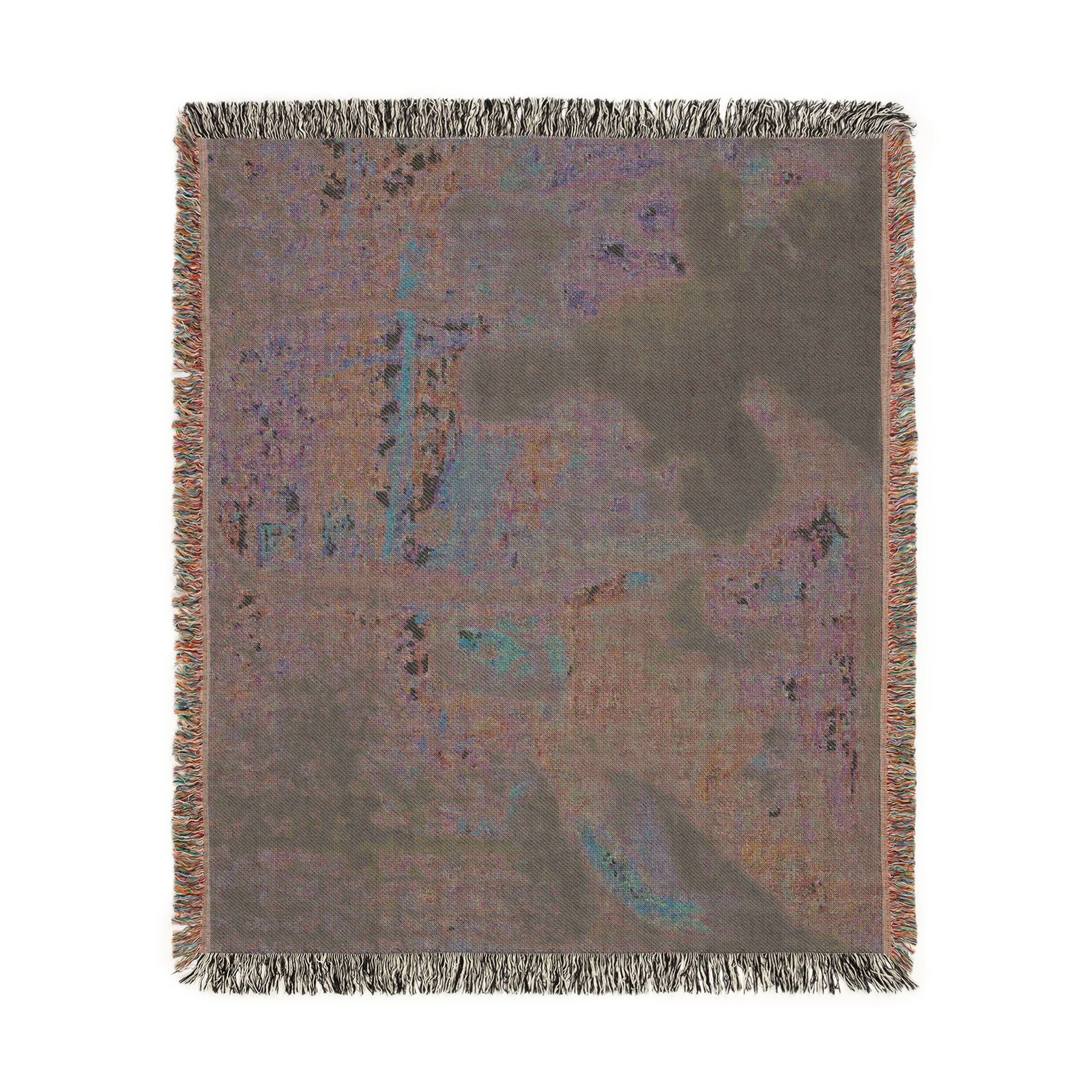 Pierre-Auguste Renoir - Lunch at the Restaurant Fournaise (The Rowers' Lunch) | Woven Tapestry Blanket