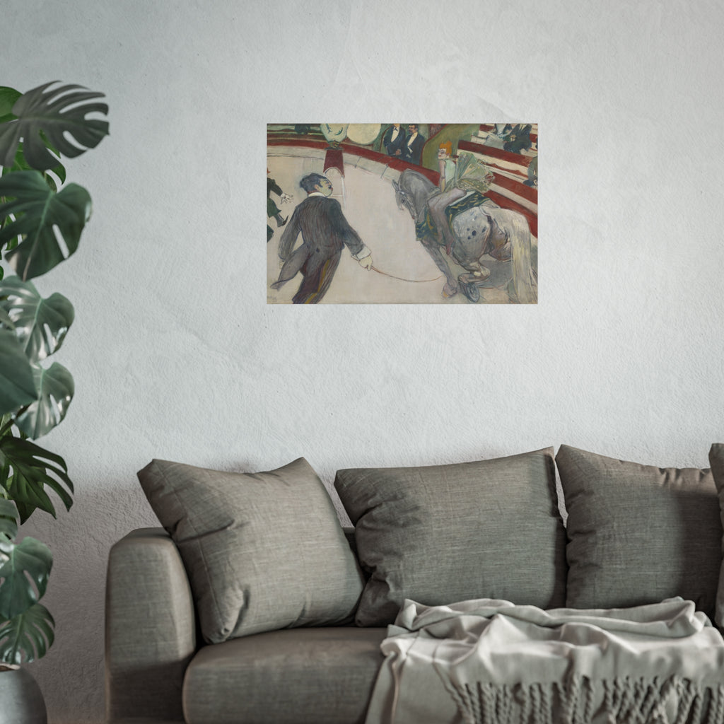 Henri de Toulouse-Lautrec - Equestrienne (At the Cirque Fernando) | Fine Art Poster