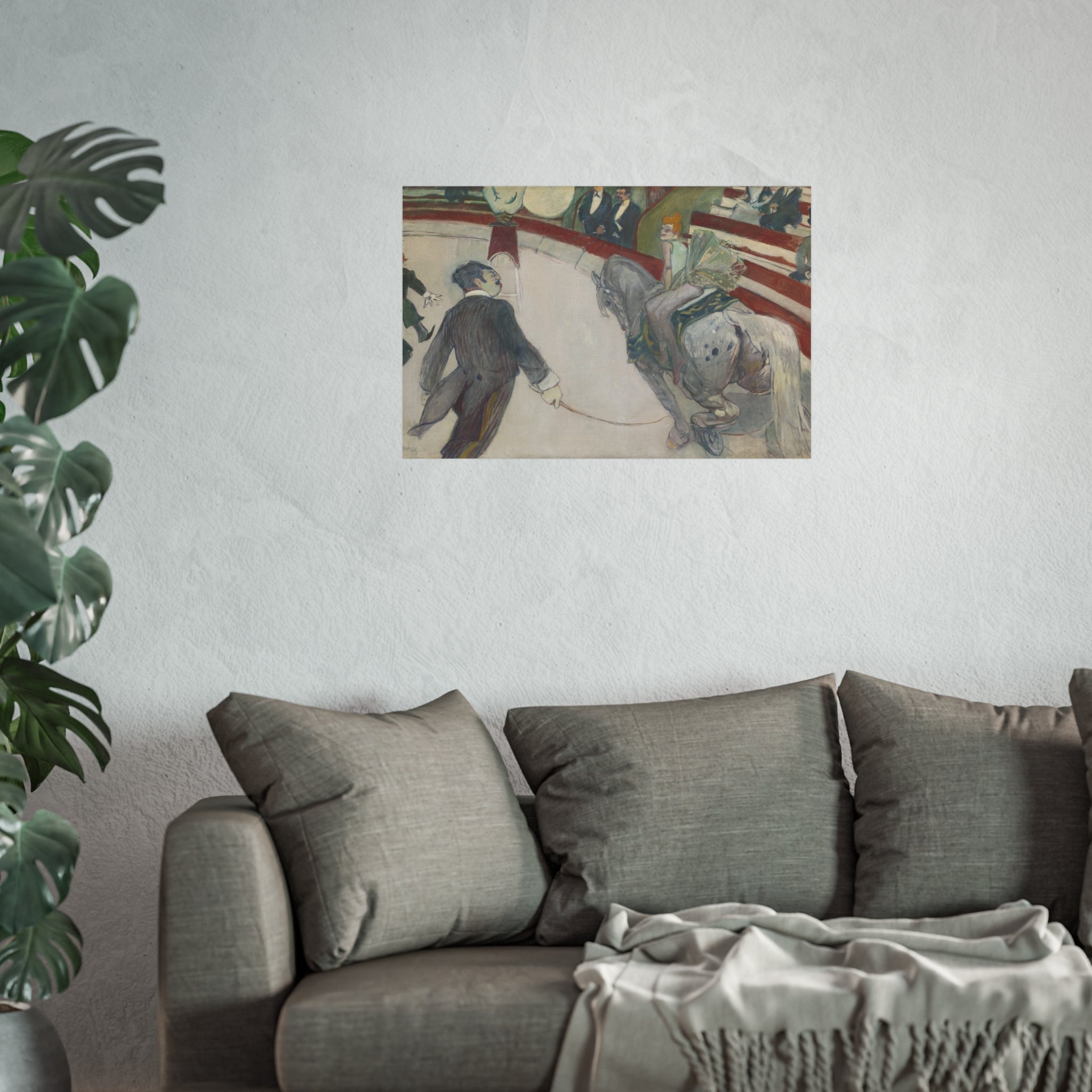 Henri de Toulouse-Lautrec - Equestrienne (At the Cirque Fernando) | Fine Art Poster