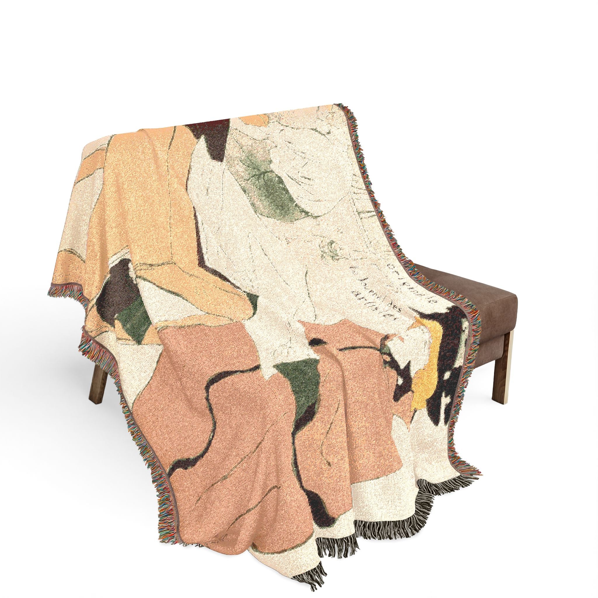 Cover for the First Album of L'Estampe Originale Henri de Toulouse-Lautrec Tapestry Blanket