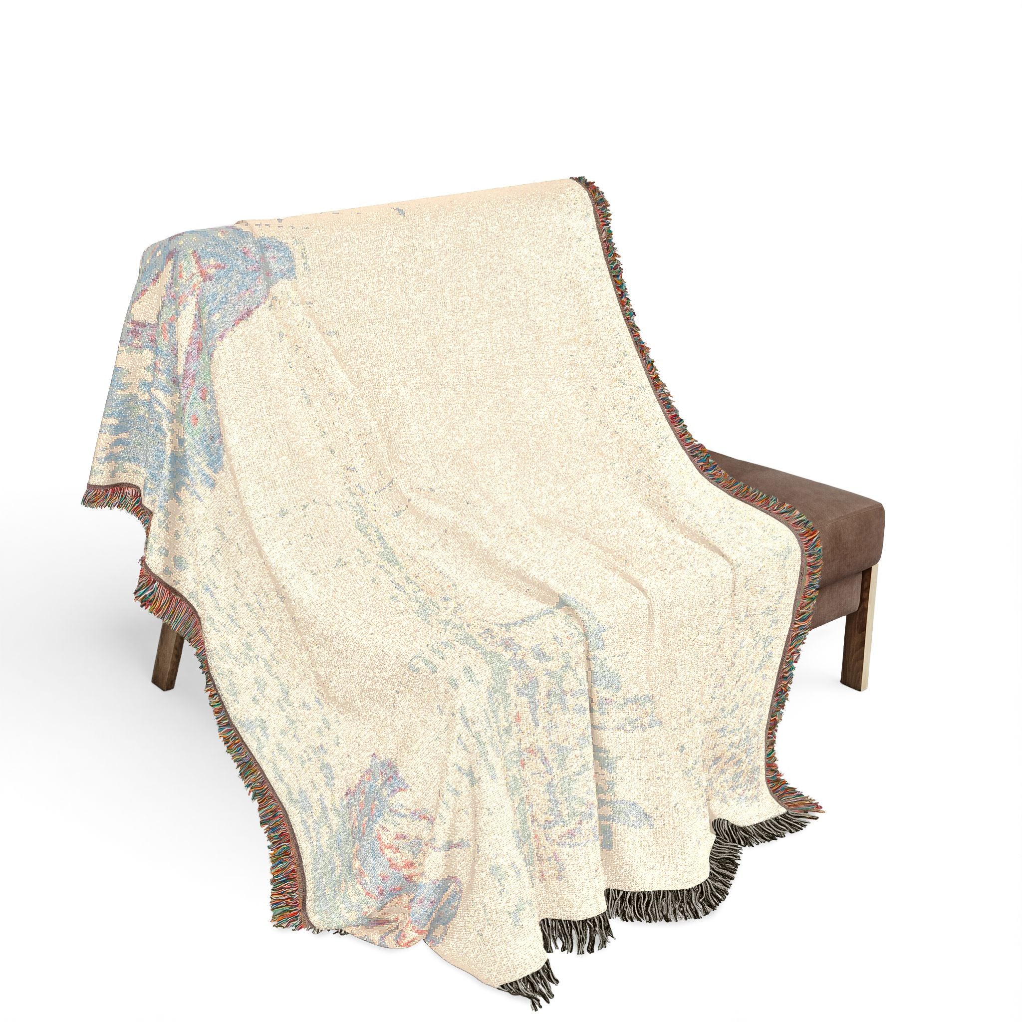 In Holland—The Buoy Paul Signac Tapestry Blanket