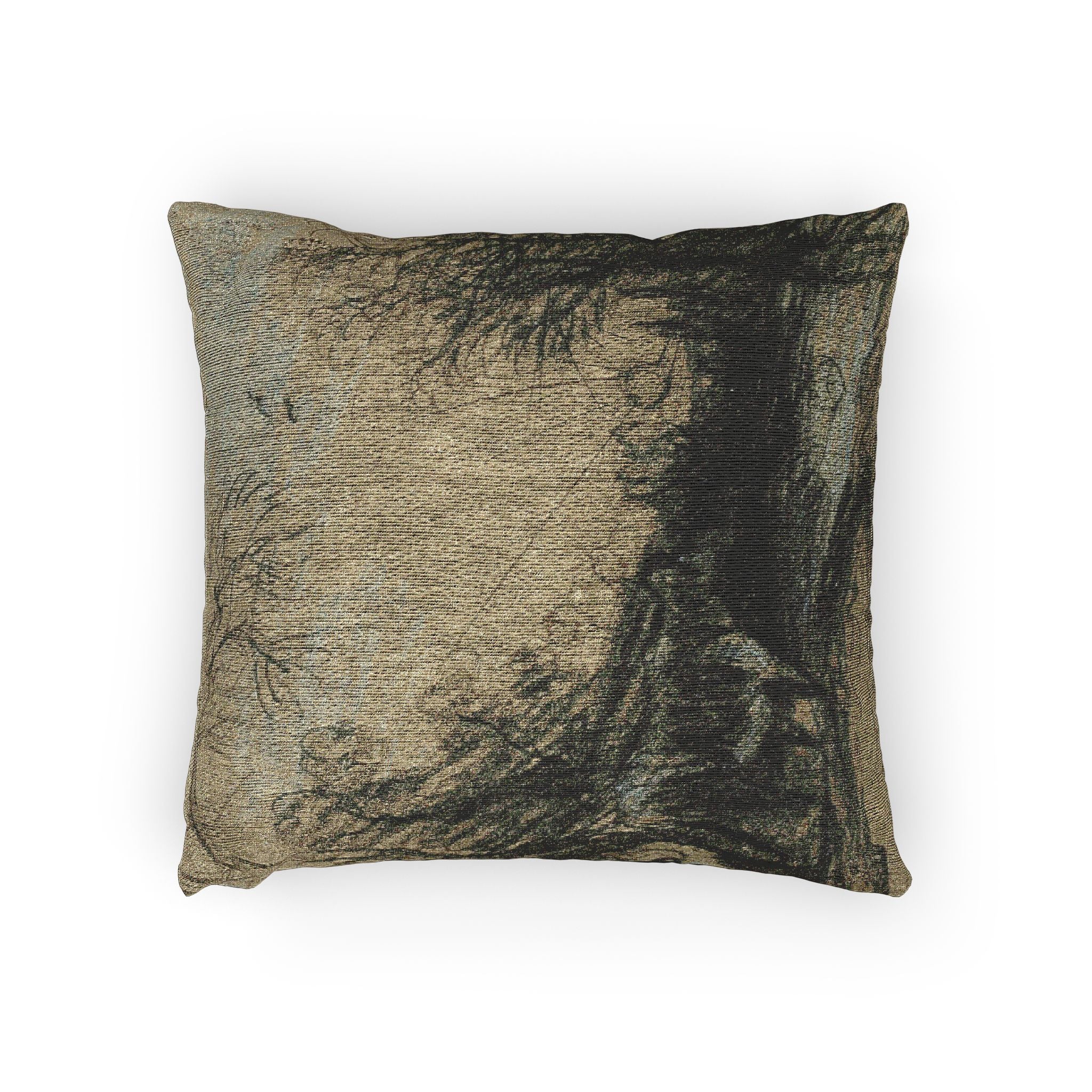 John Constable - Landscape with Cows | Woven Pillow