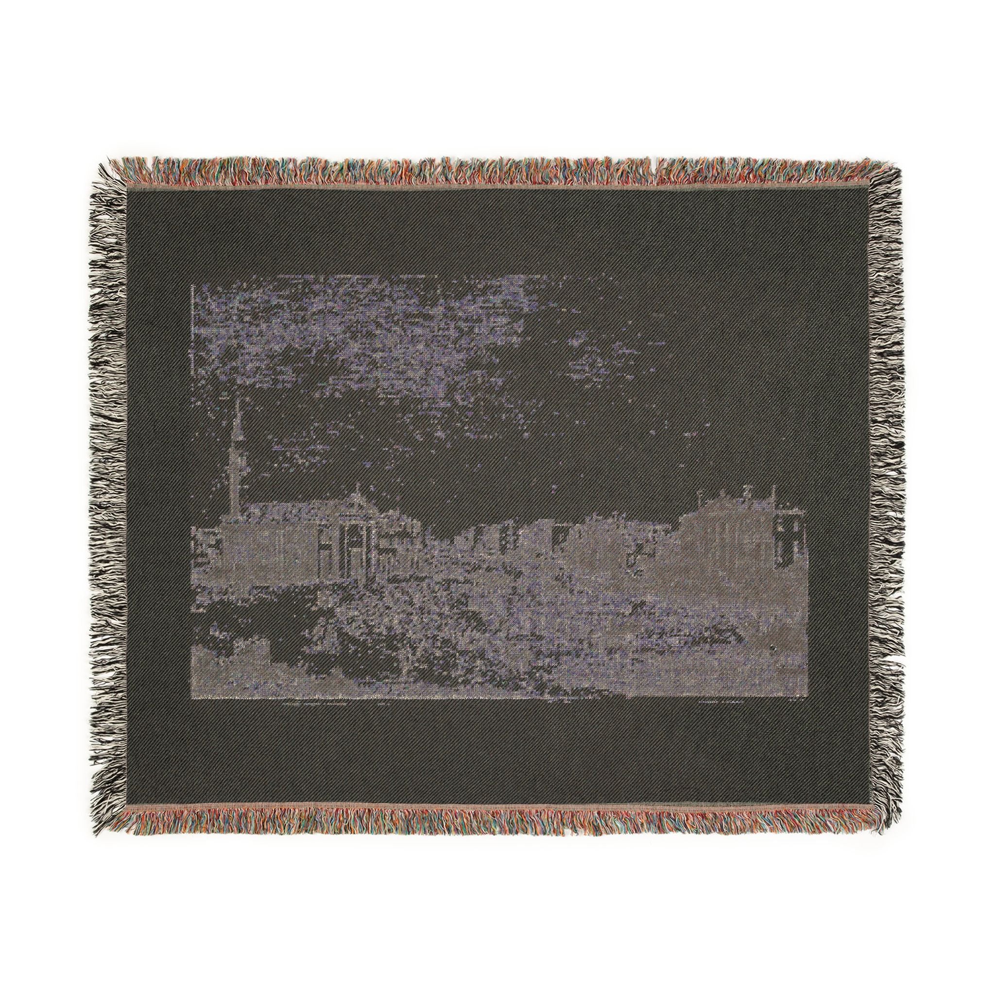 Canaletto - Al Dolo, from Vedute | Woven Tapestry Blanket