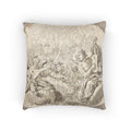 Giovanni Battista Tiepolo - Musician Angels | Woven Pillow