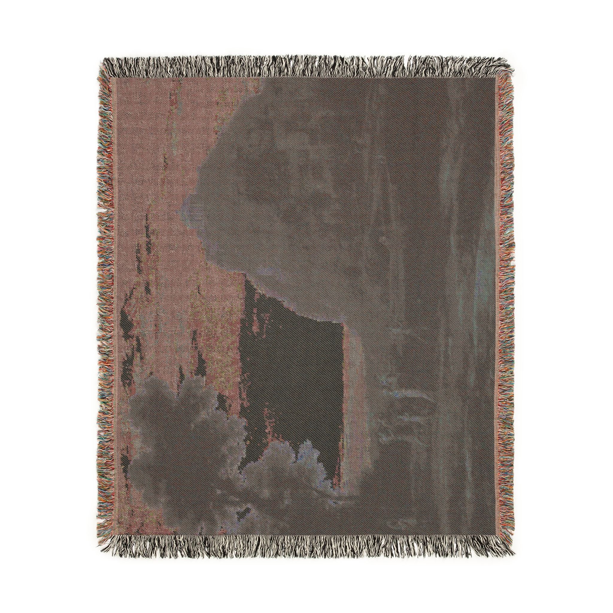 Claude Lorrain - View of Delphi with a Procession | Woven Tapestry Blanket