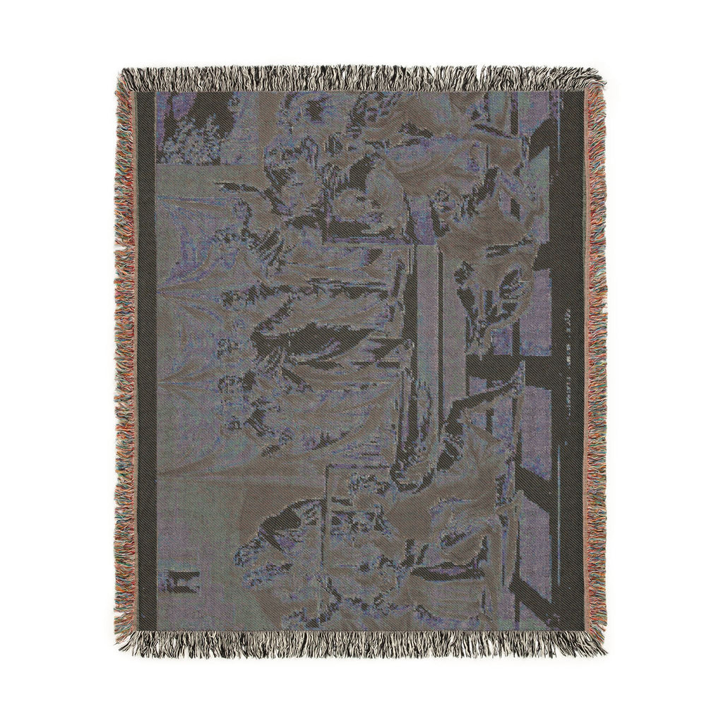 John Constable - Death of Ananias | Woven Tapestry Blanket