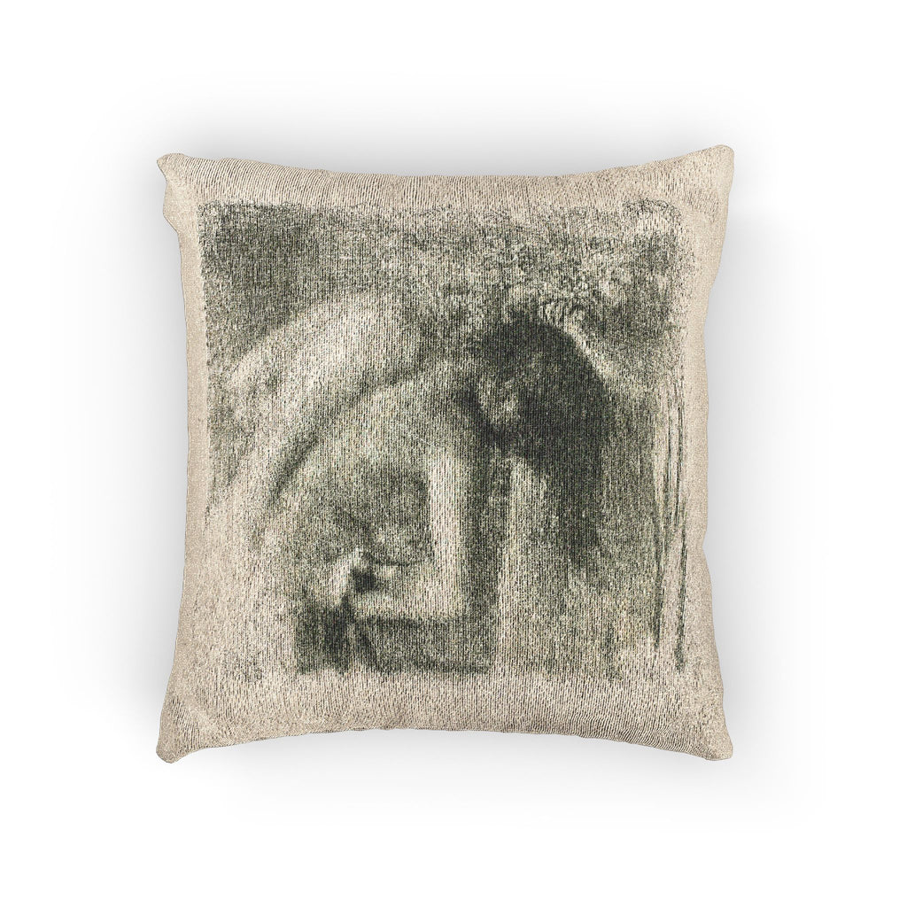 Hilaire Germain Edgar Degas - After the Bath (large version) | Woven Pillow