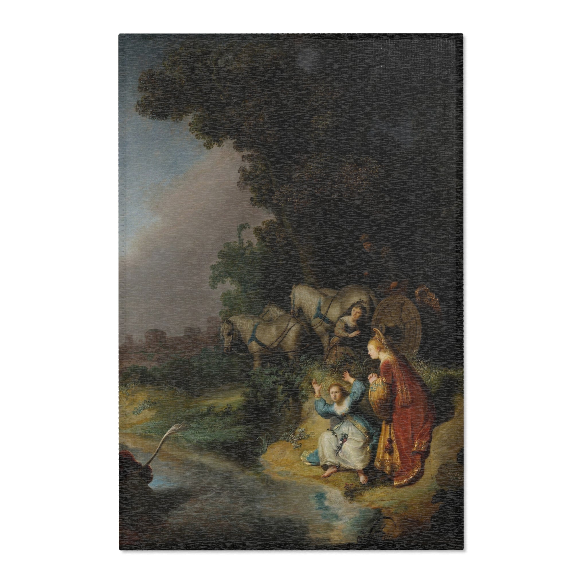 Rembrandt Harmensz. van Rijn - The Abduction of Europa - Google Art Project | Area Rug