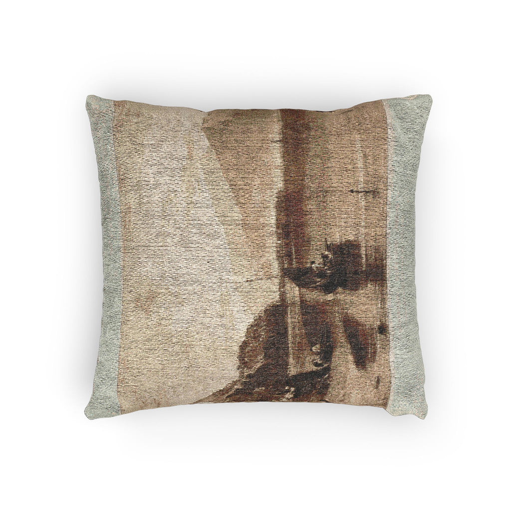 Joseph Mallord William Turner - Inverary Pier Loch Fyne, Morning | Woven Pillow