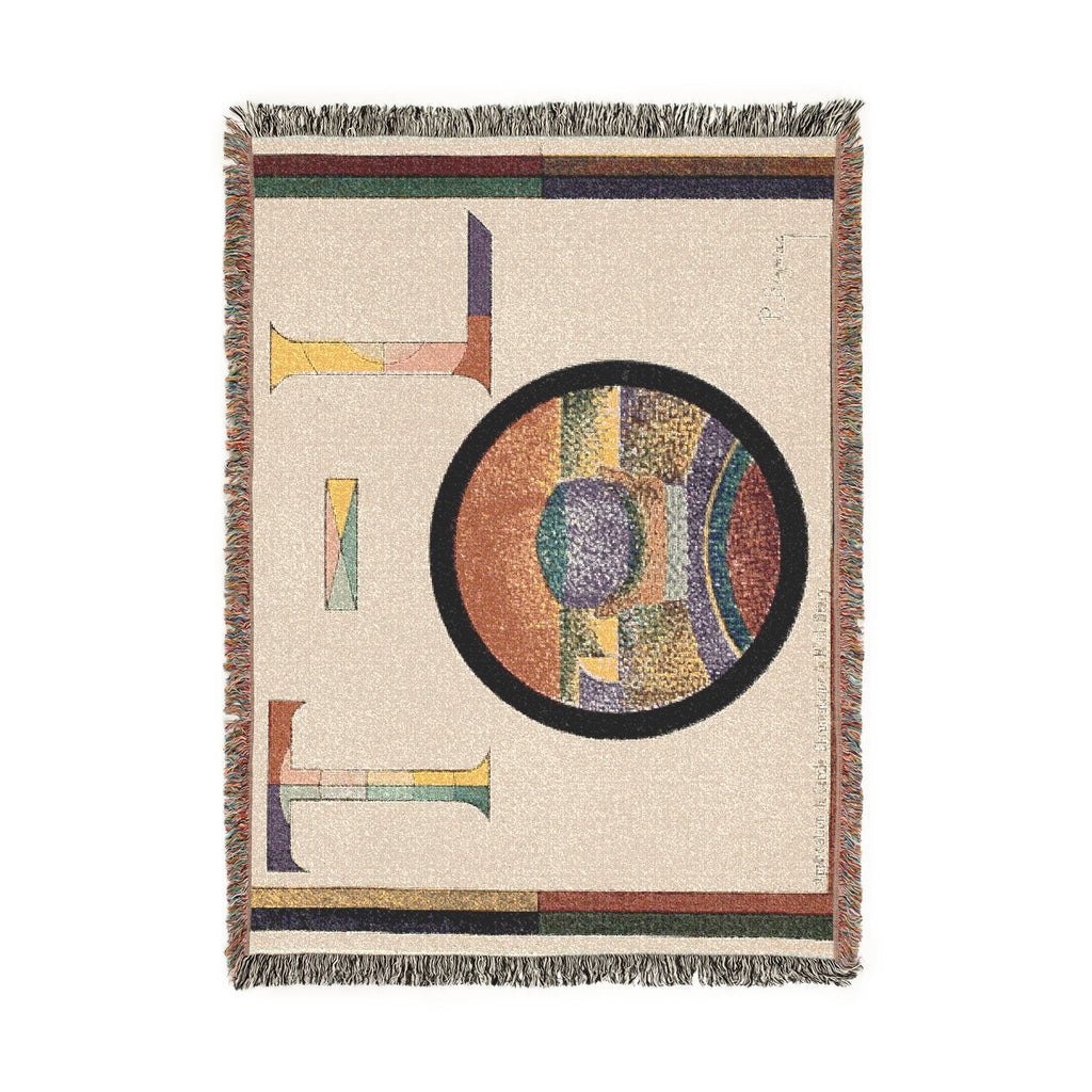 Paul Signac - Chromatic Circle | Woven Tapestry Blanket