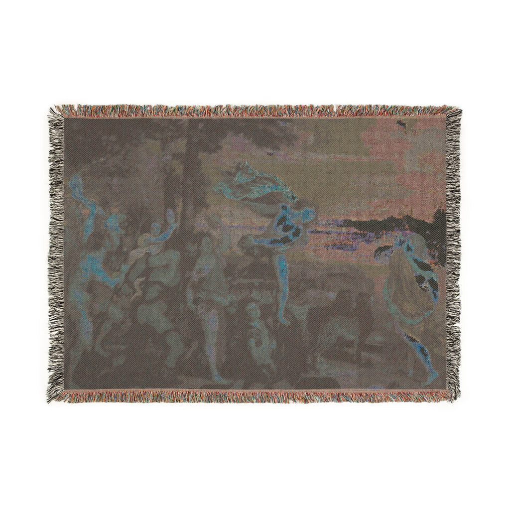 Titian Bacchus and Ariadne | Woven Tapestry Blanket