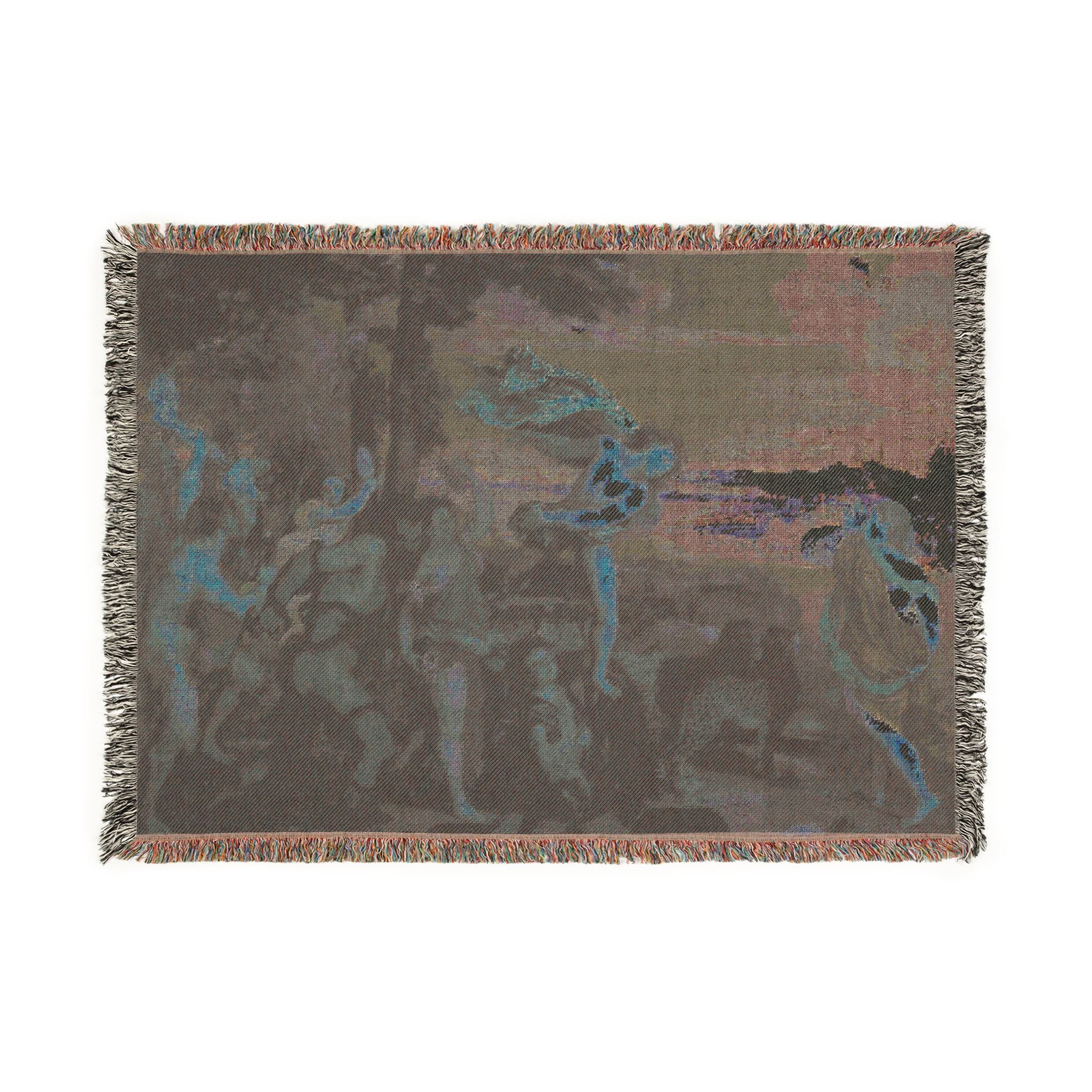 Titian Bacchus and Ariadne | Woven Tapestry Blanket