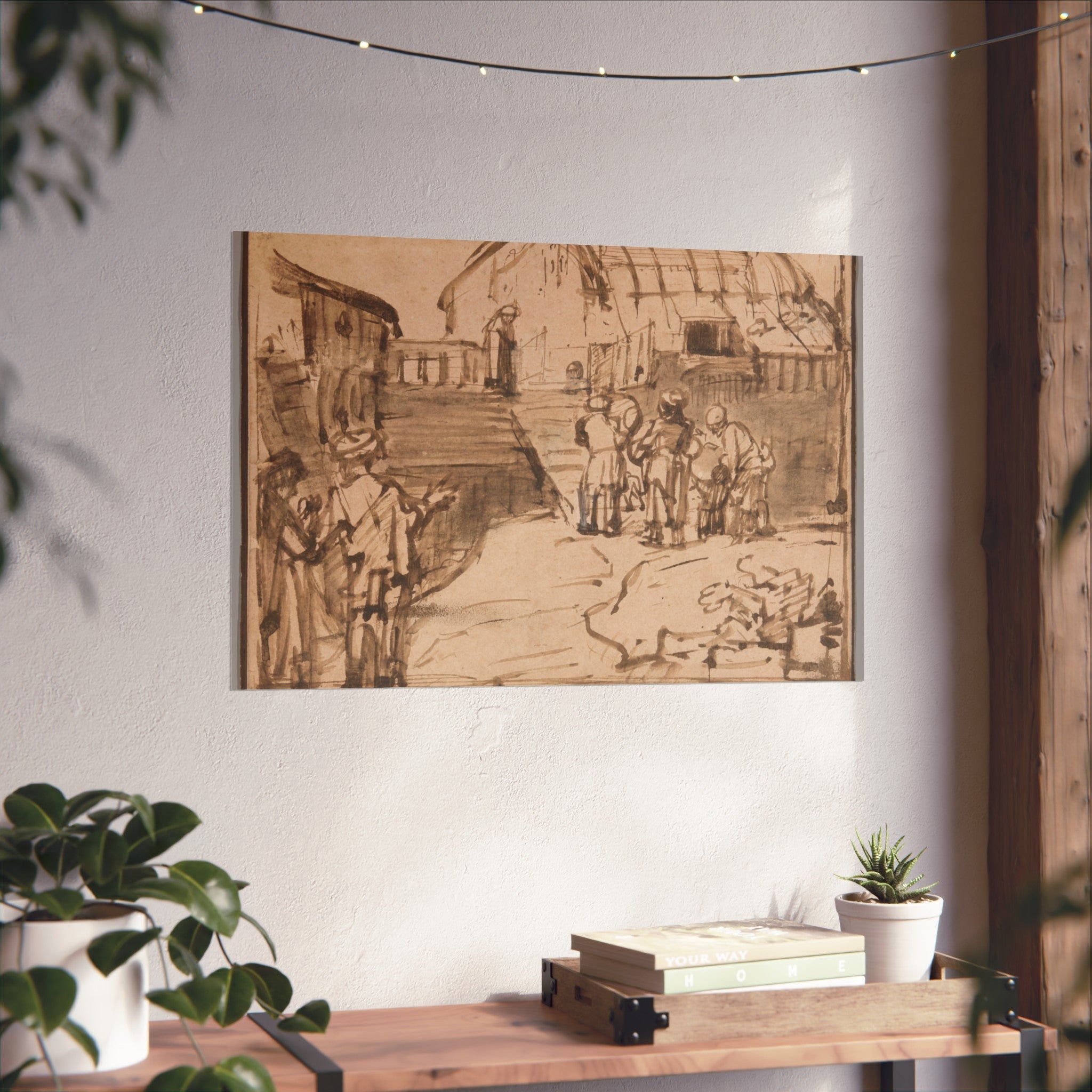 Rembrandt van Rijn - Noah's Ark | Fine Art Poster
