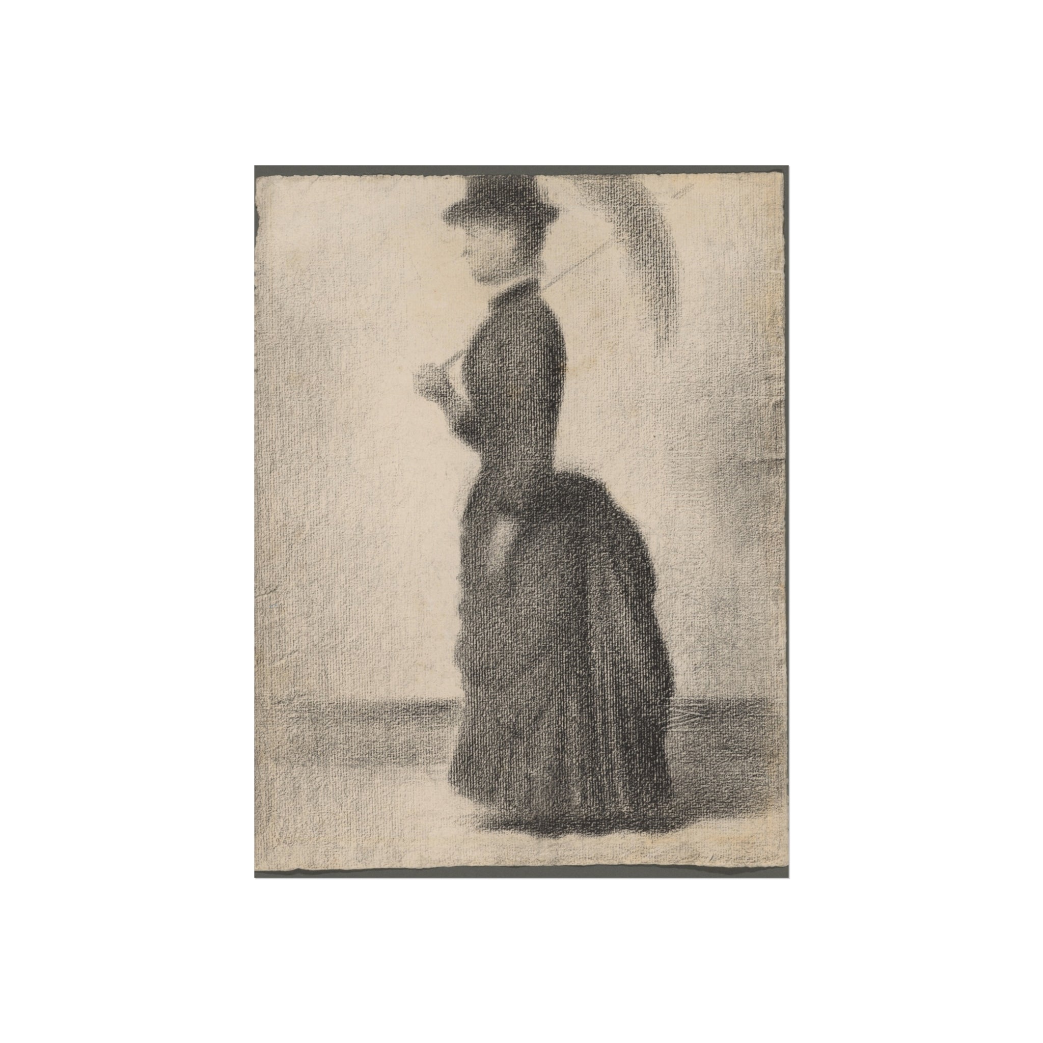 Georges Seurat - Woman Walking with a Parasol | Fine Art Poster