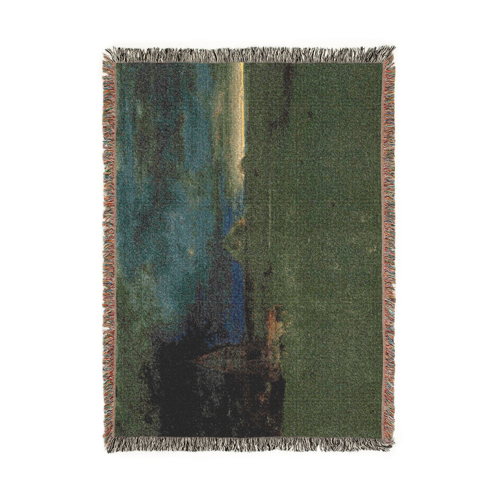 George Inness - The Lonely Farm, Nantucket | Woven Tapestry Blanket
