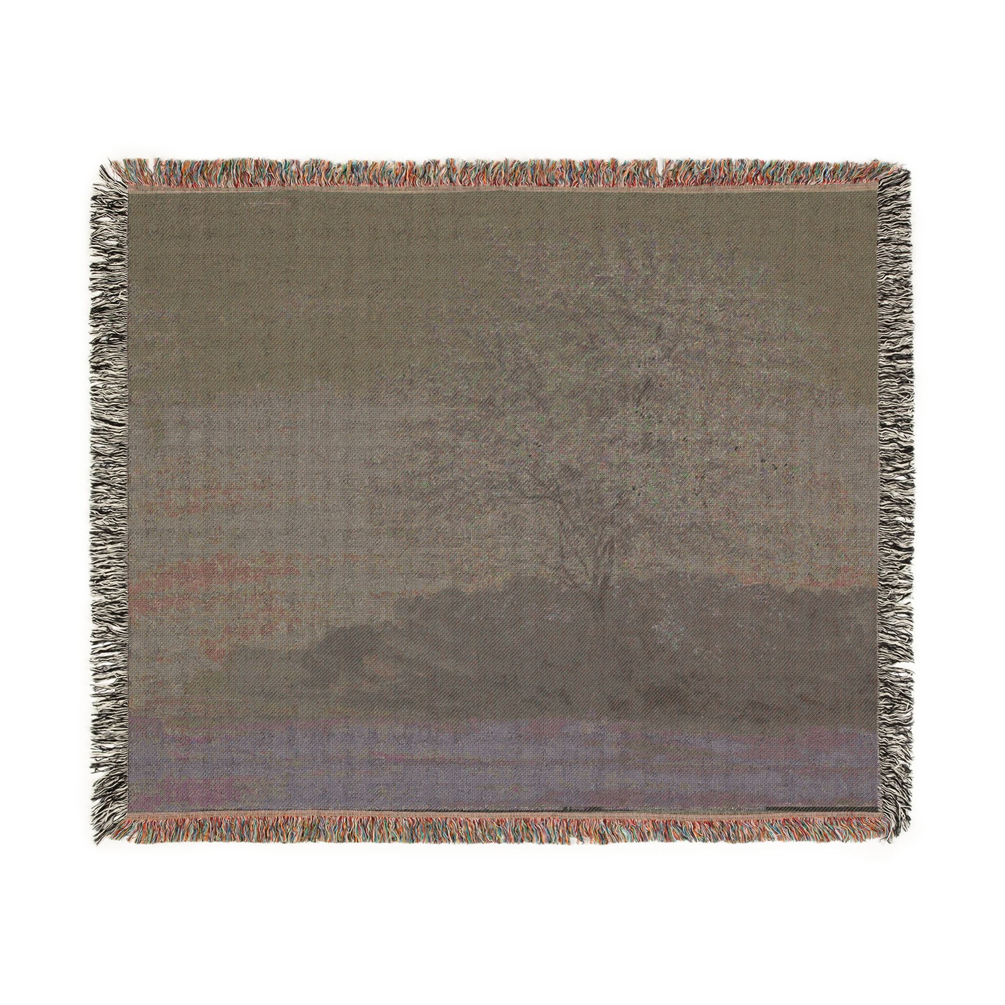 William Turner - Study of a Tree in Bloom | Woven Tapestry Blanket