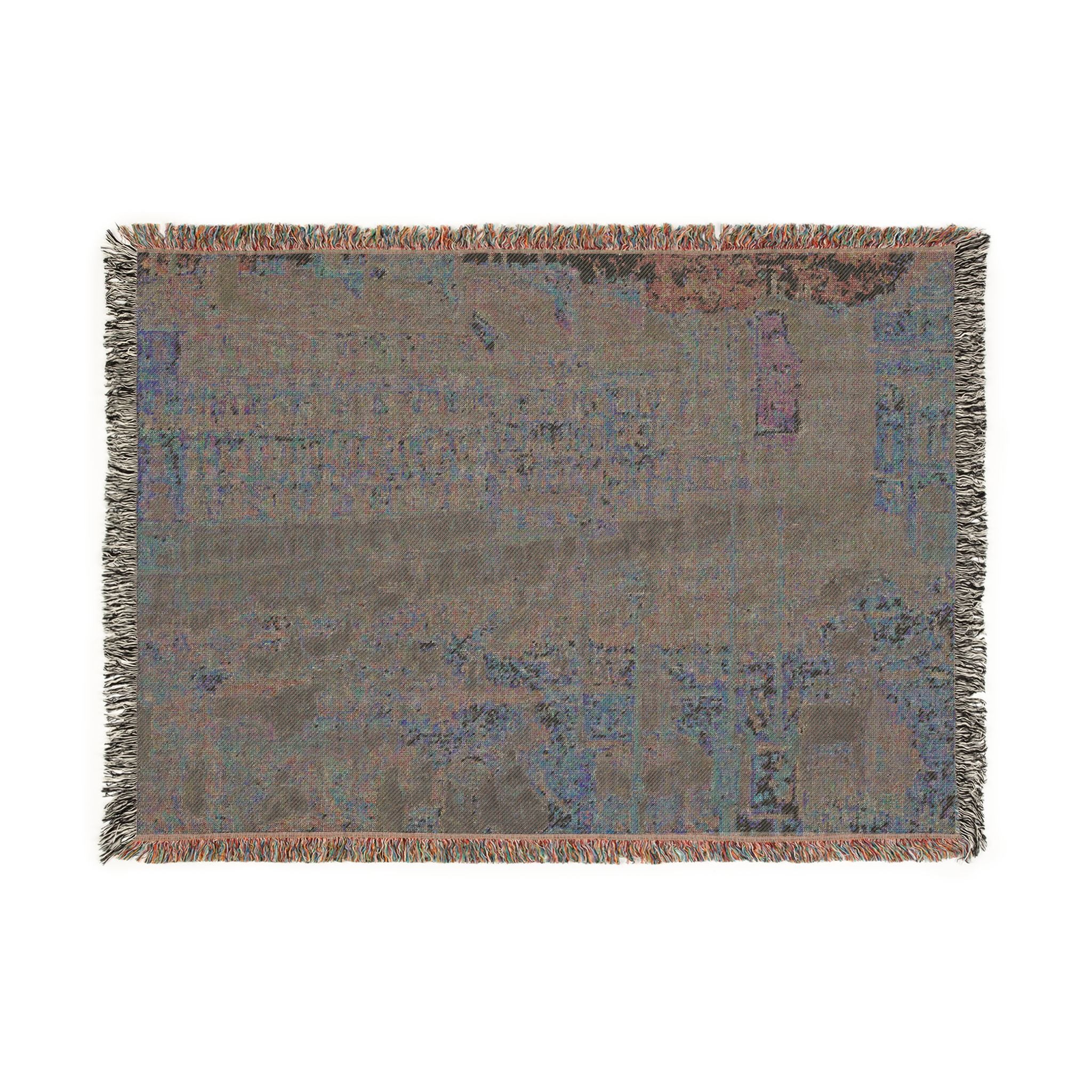 Camille Pissarro - The Place du Havre, Paris | Woven Tapestry Blanket